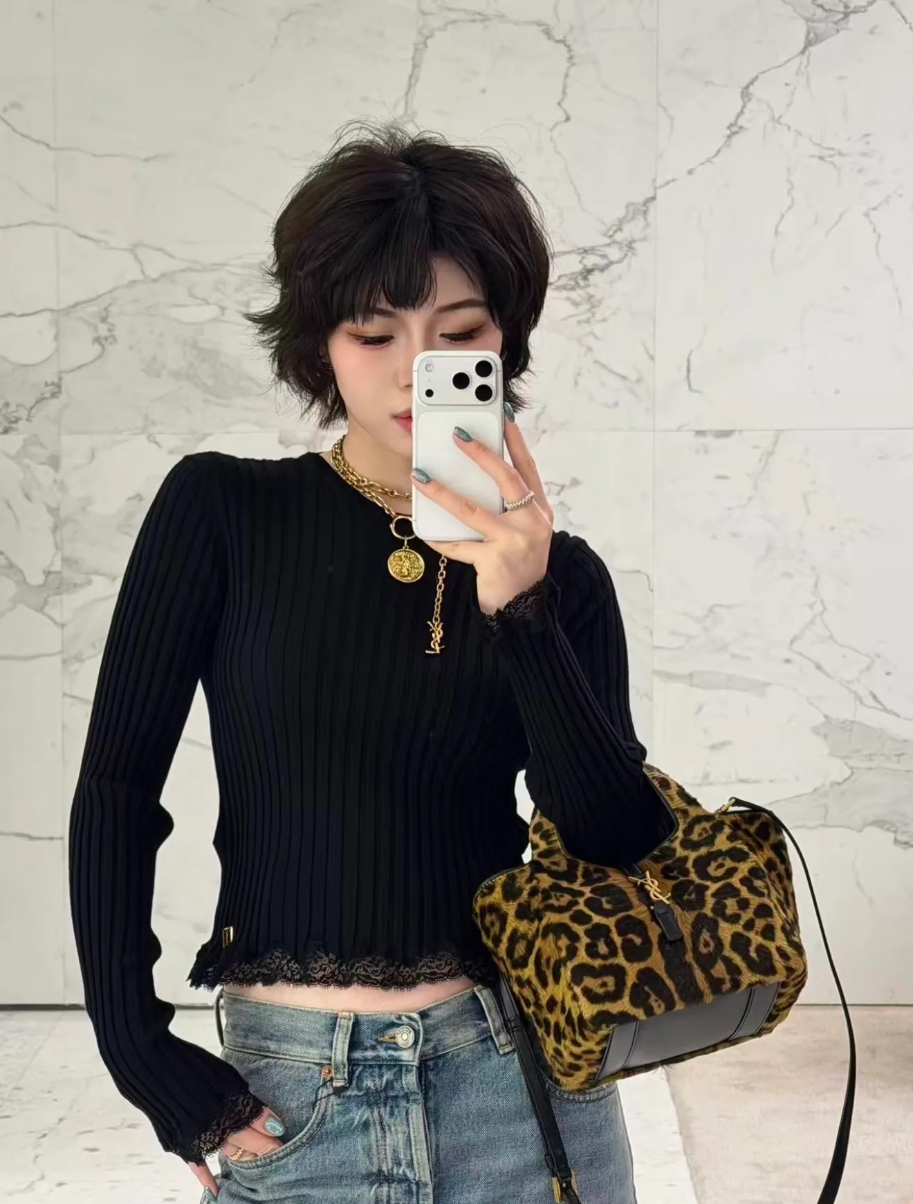 Джемперы И Свитеры Женские Saint Laurent 17941206