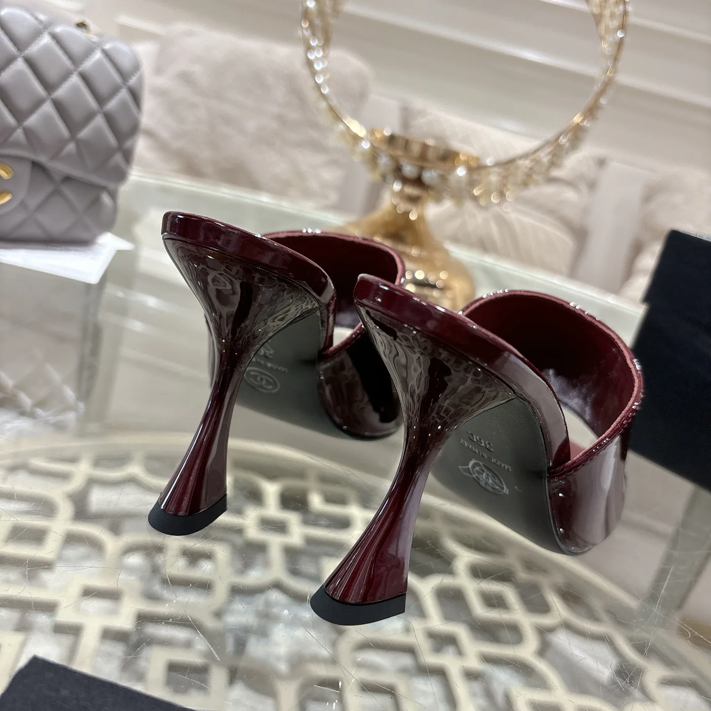 Босоножки Женские Chanel 1590812