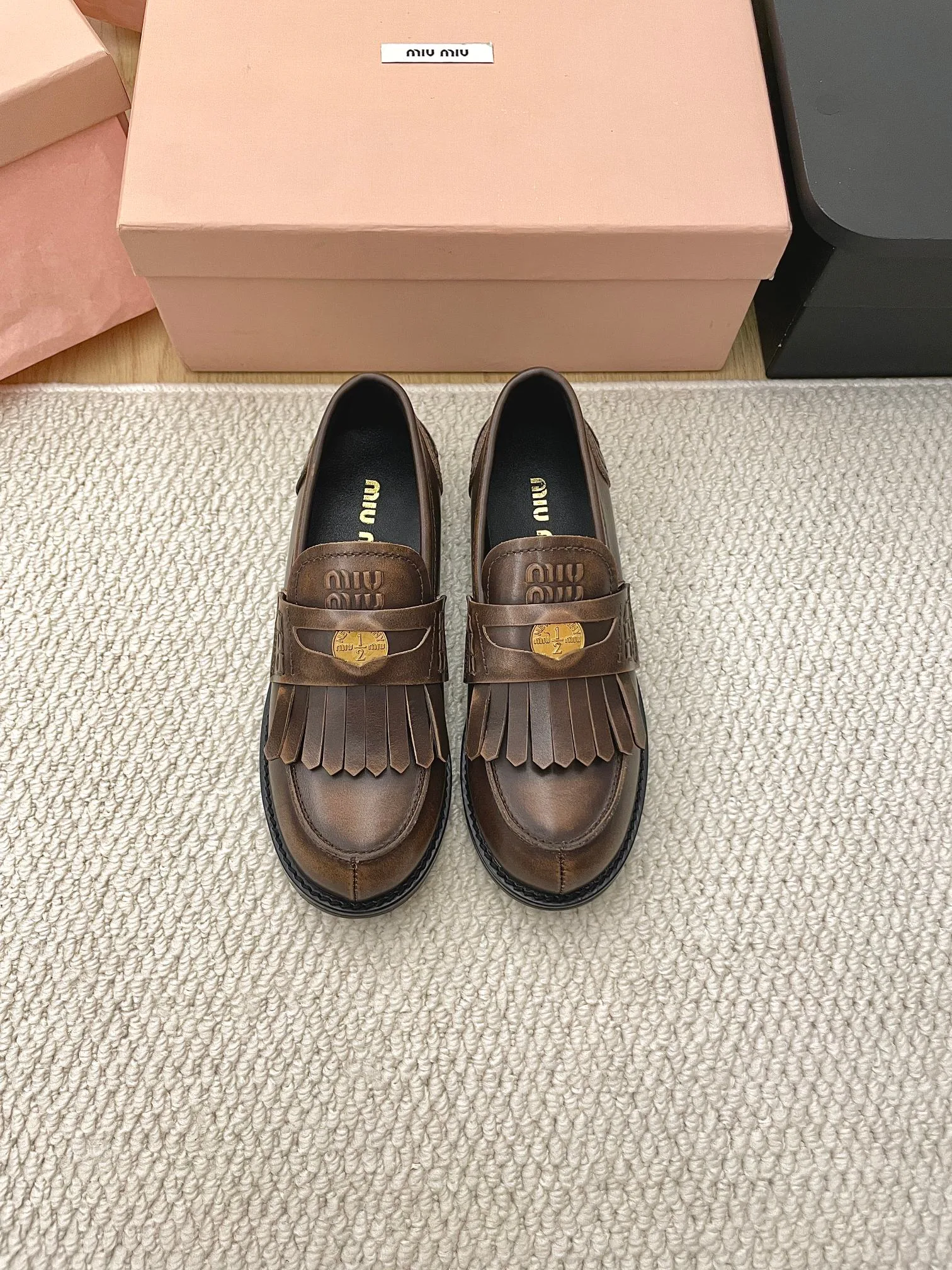Лоферы И Мокасины Женские Miu Miu 18459398