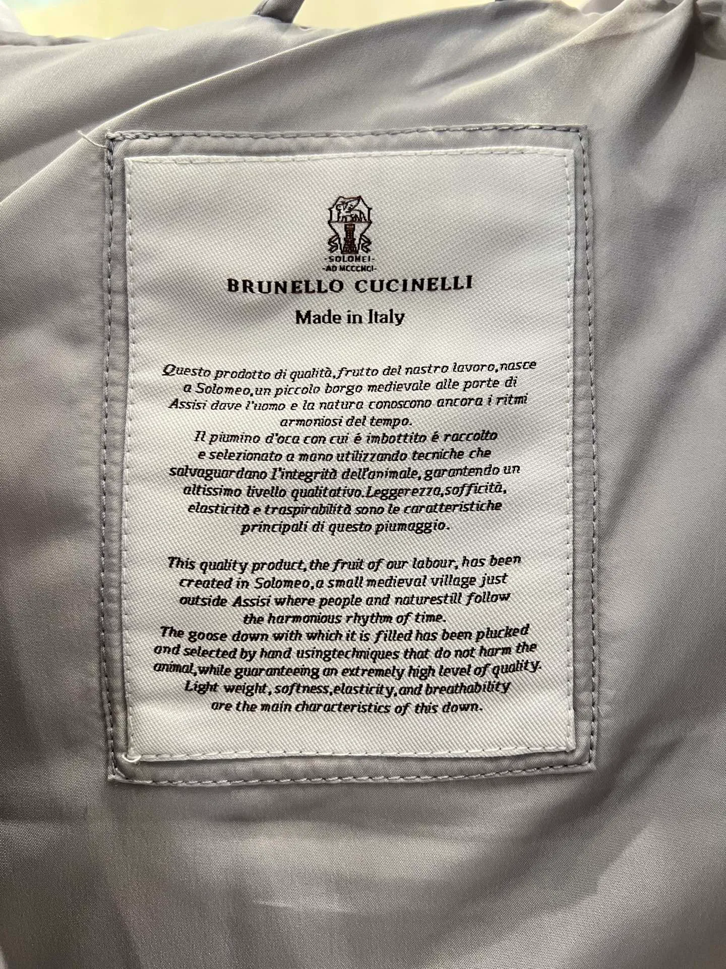 Куртки И Пуховики Мужские Brunello Cucinelli 18231750