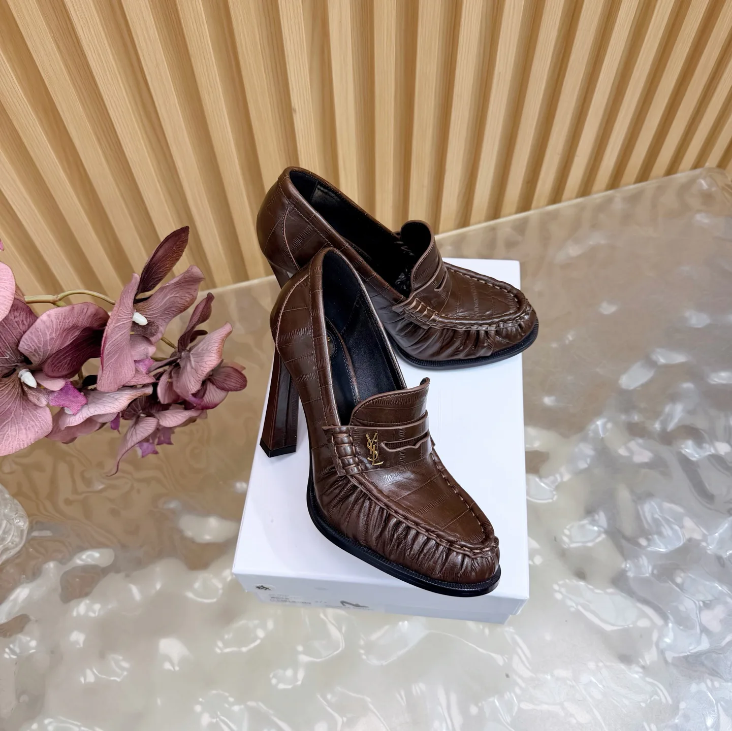 Туфли Женские Saint Laurent 912272