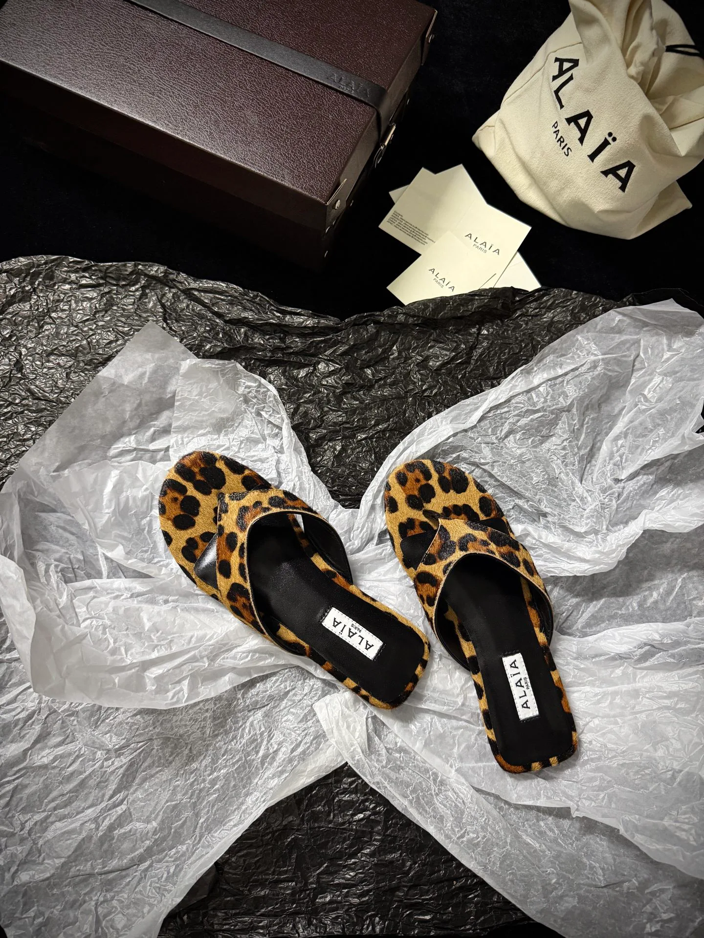 Шлепанцы Женские Alaia 1083623