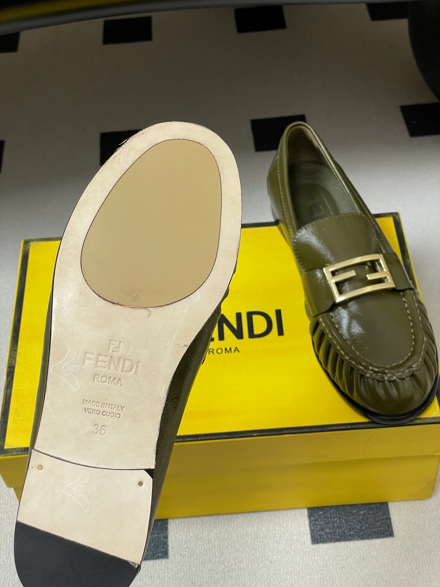 Лоферы И Мокасины Женские Fendi 1258807