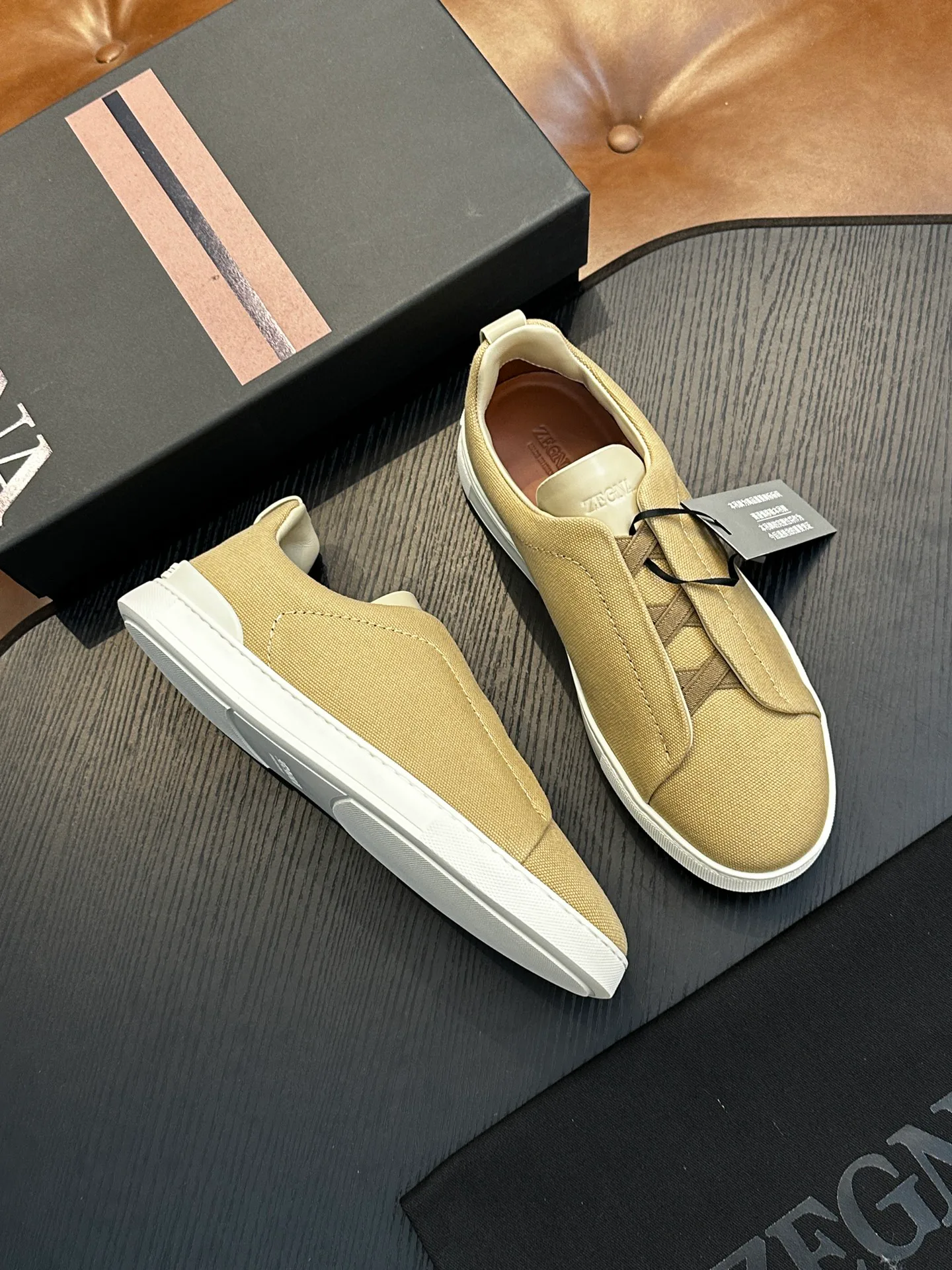 Кеды Мужские Zegna 604243