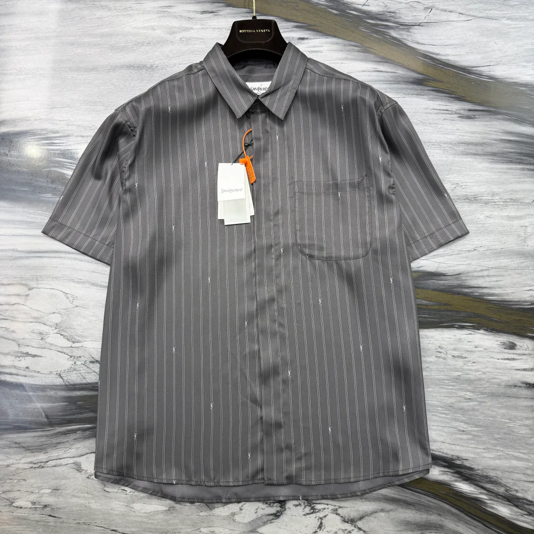 Рубашки Мужские Saint Laurent 3424025