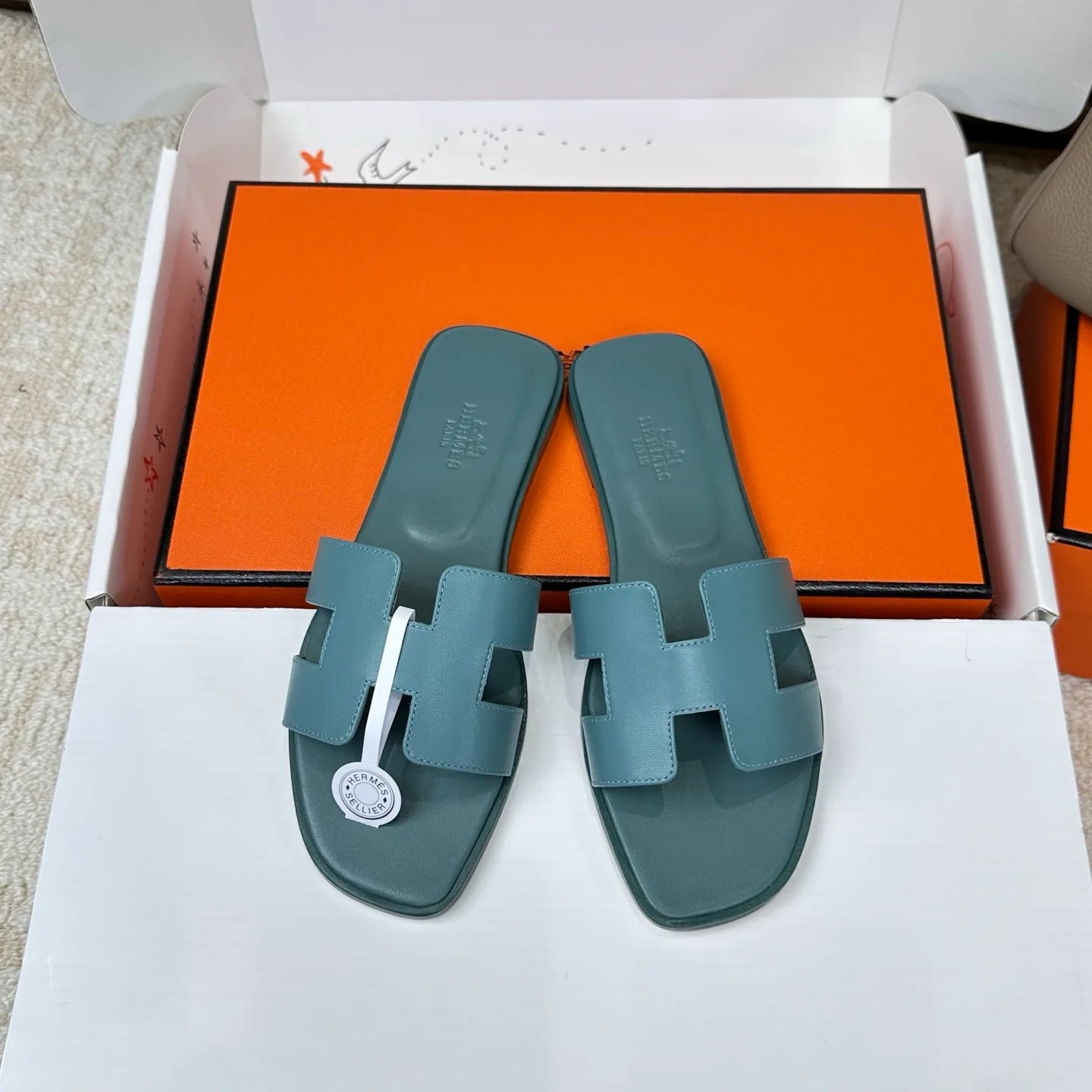 Шлепанцы Женские Hermes 3043271