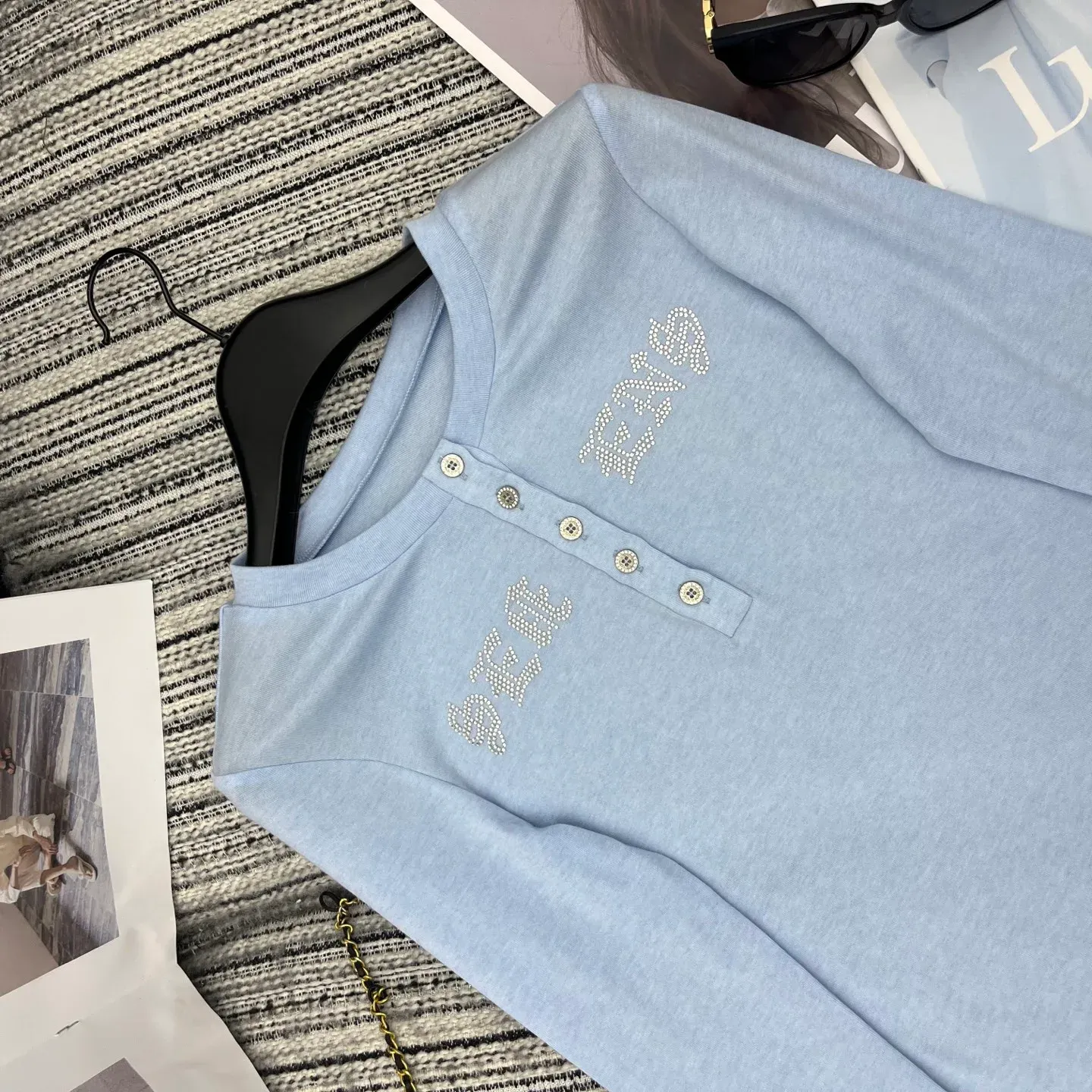 Лонгсливы Женские Chrome Hearts 1401340