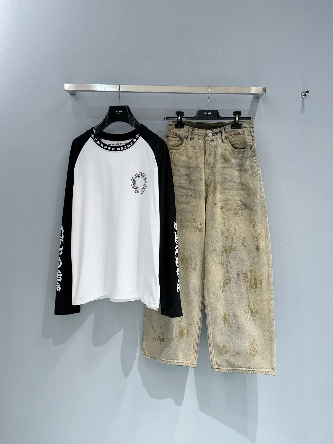Лонгсливы Женские Chrome Hearts 1400810