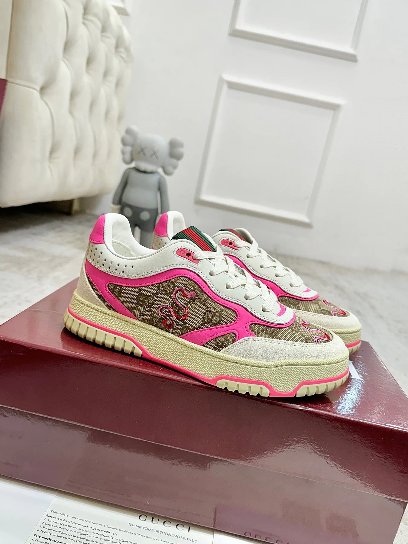 Кроссовки Женские Gucci 1021285