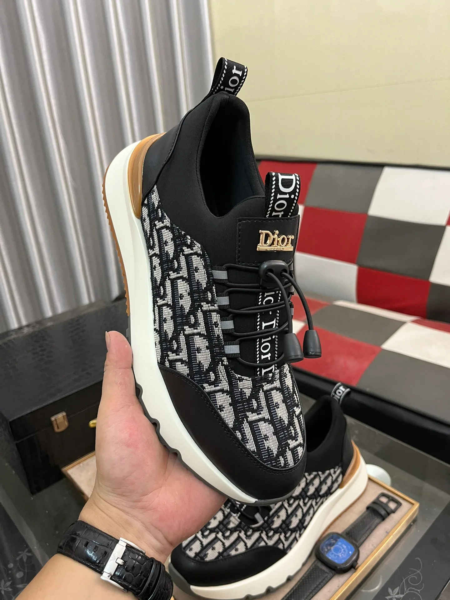 Кроссовки Мужские Christian Dior 267784