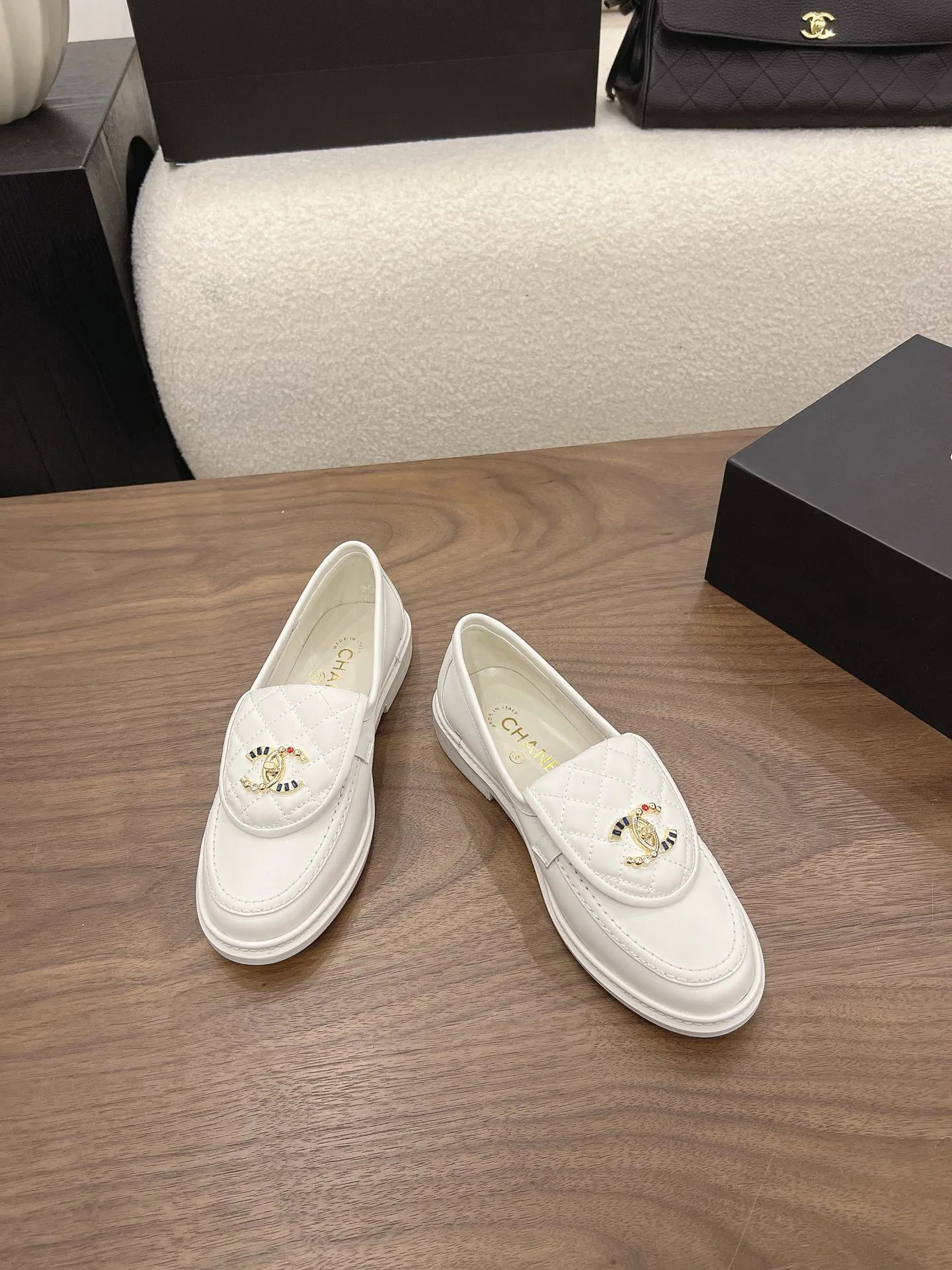 Лоферы И Мокасины Женские Chanel 17303661