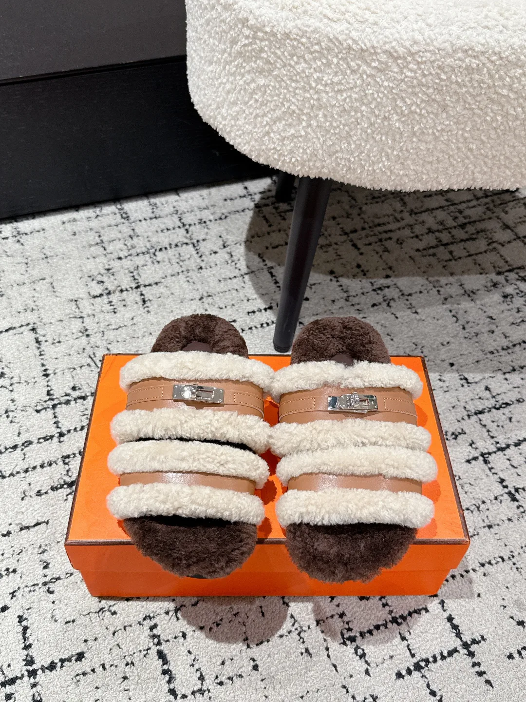 Тапочки Женские Hermes 89108