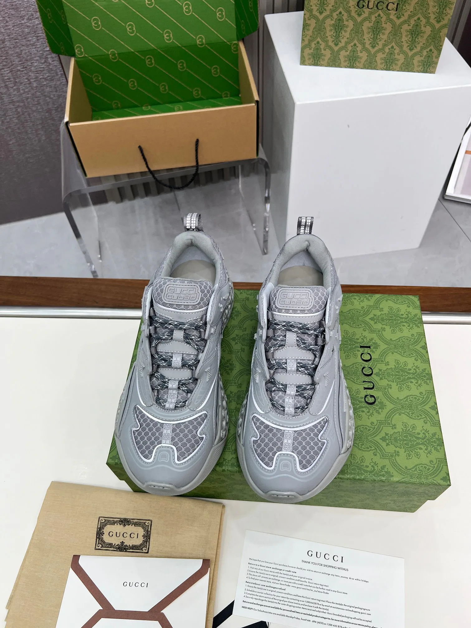 Кроссовки Мужские Gucci 17620392