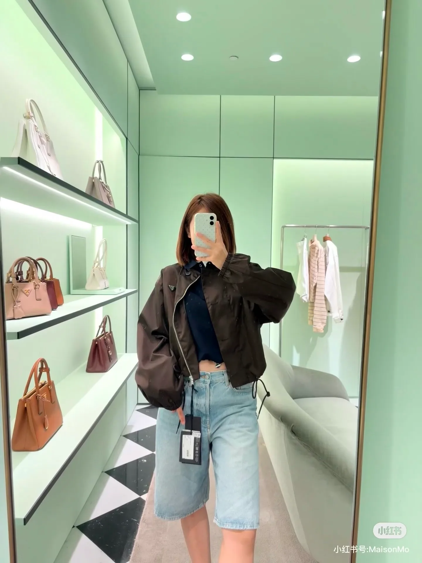 Куртки И Пуховики Женские Prada 18219992