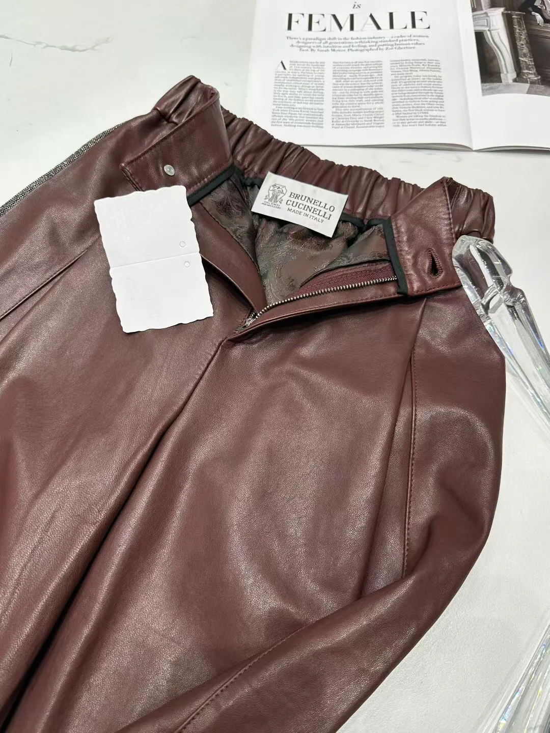 Кожаные Куртки И Дублёнки Женские Brunello Cucinelli 11868496