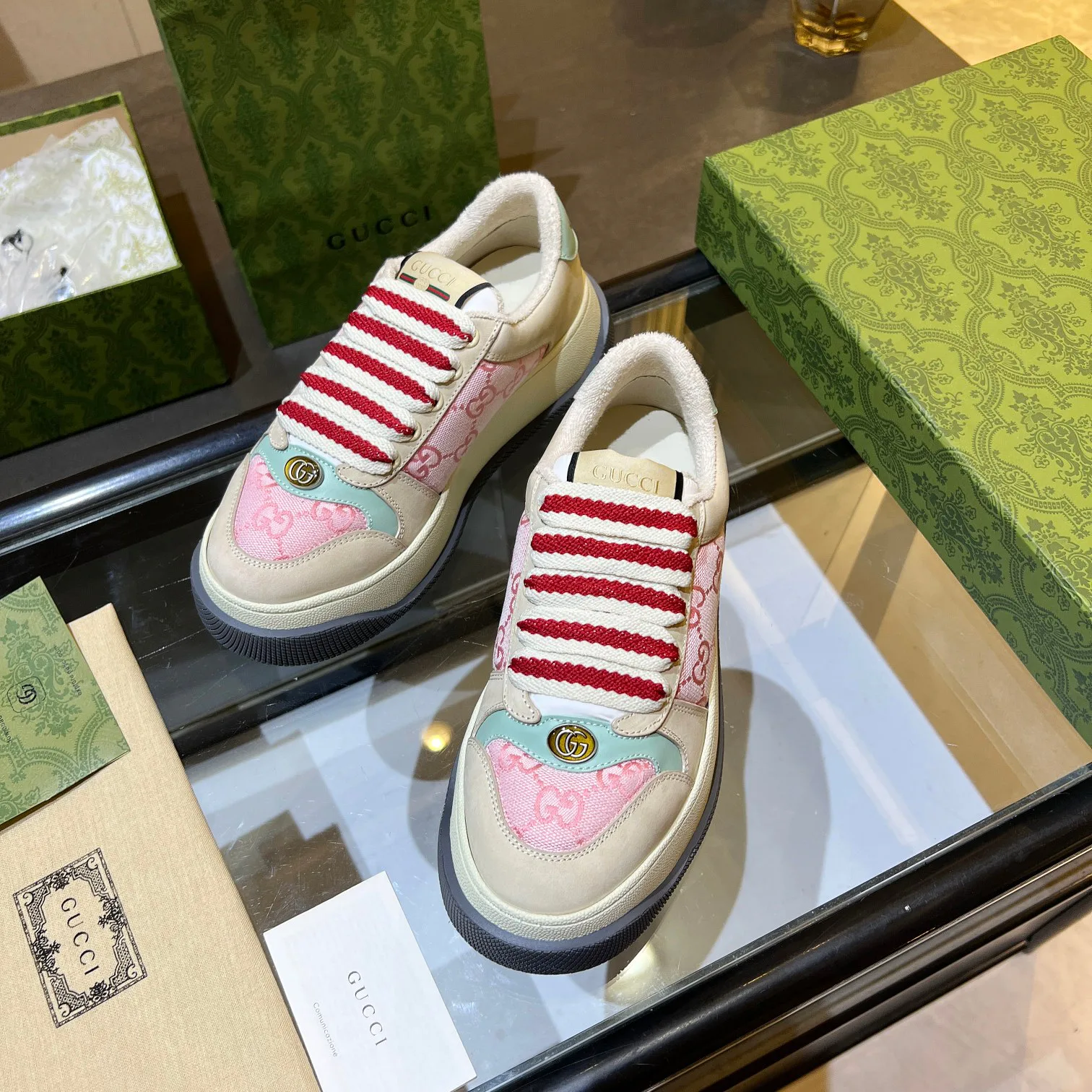 Кроссовки Женские Gucci 17955442