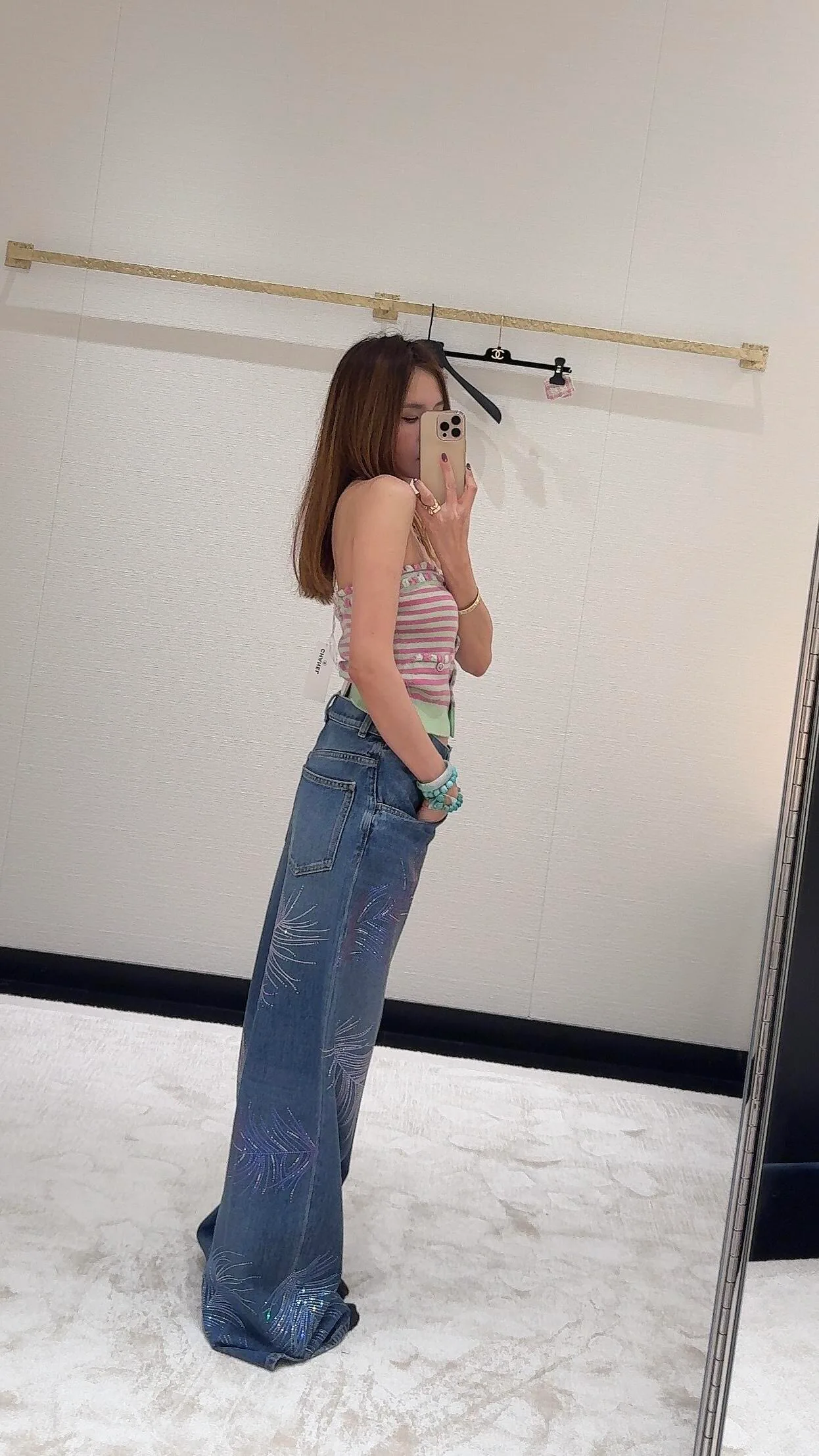 Джинсы Женские Chanel 1866525