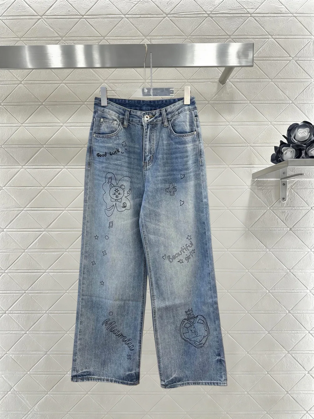 Джинсы Женские Miu Miu 11425445