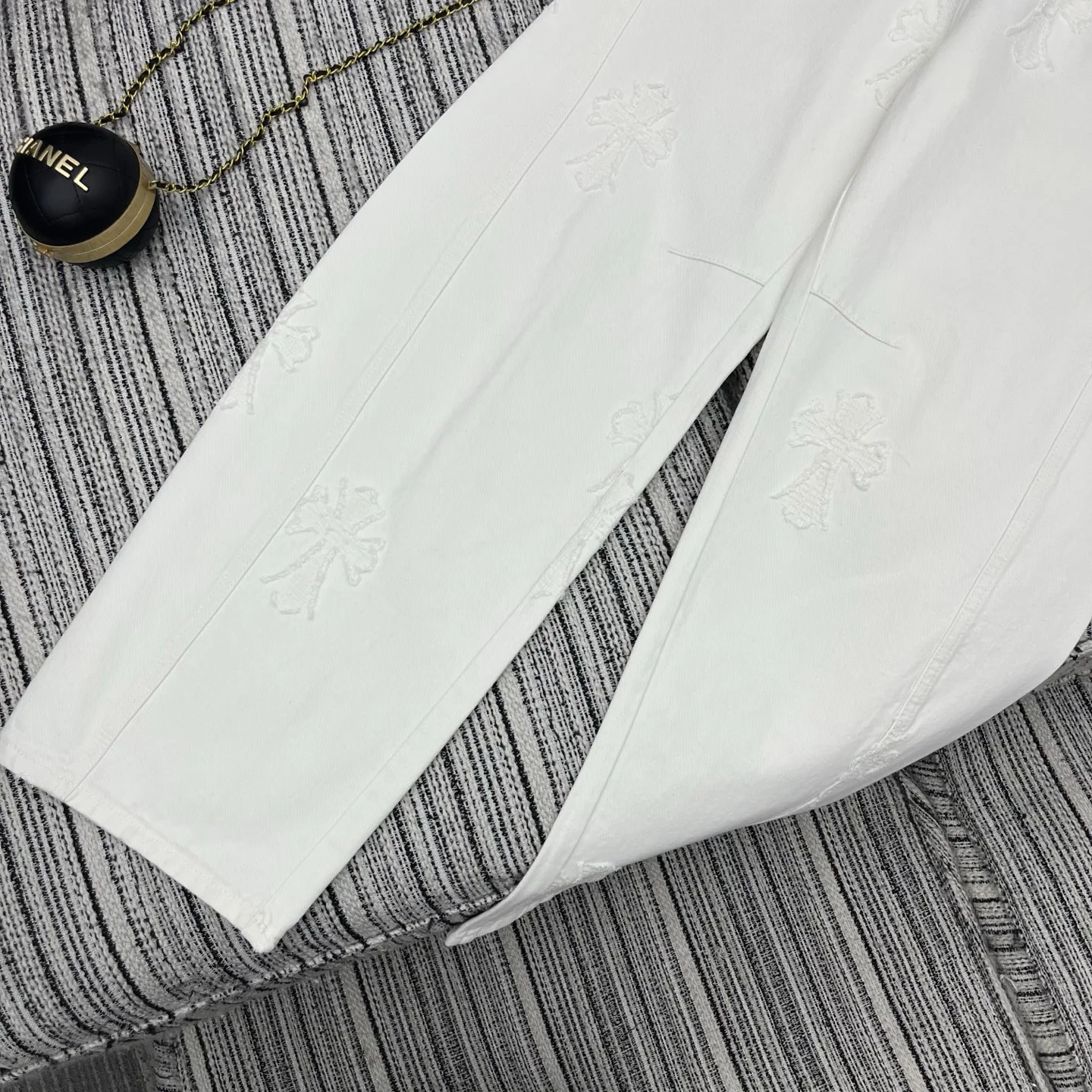 Джинсы Женские Chrome Hearts 4704724