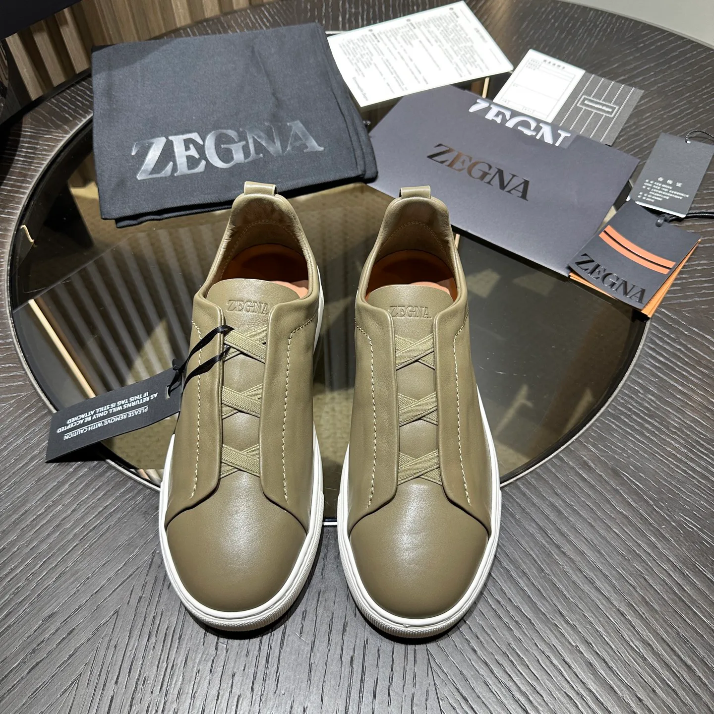 Кеды Мужские Zegna 10203178