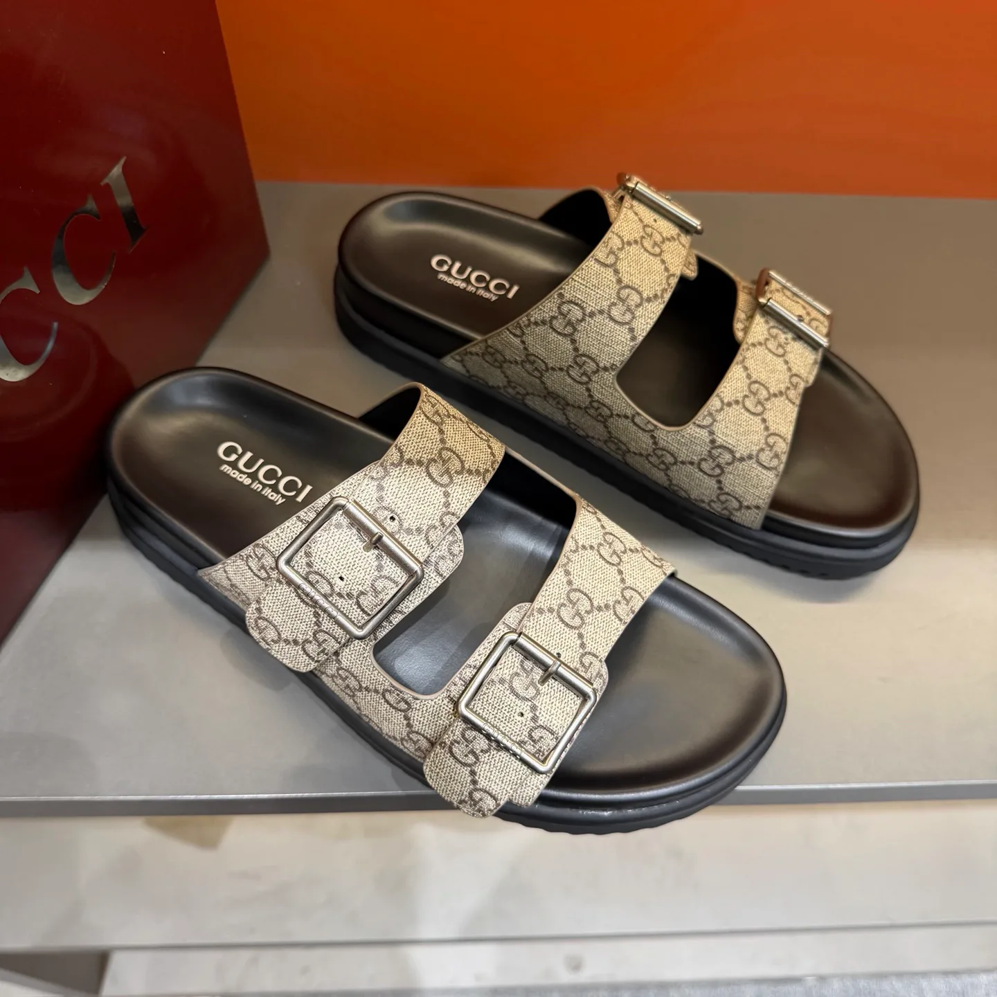 Шлепанцы Мужские Gucci 9737047