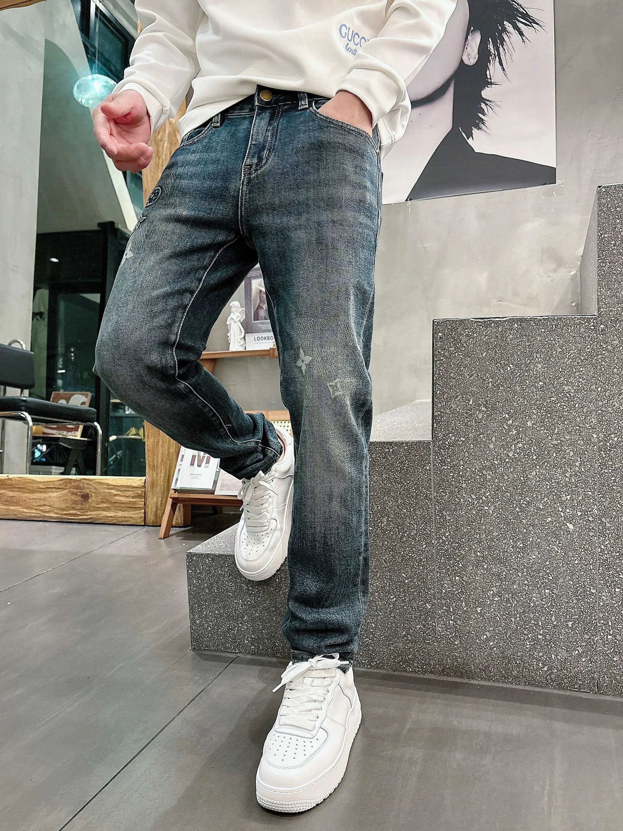 Джинсы Мужские Louis Vuitton 1082168