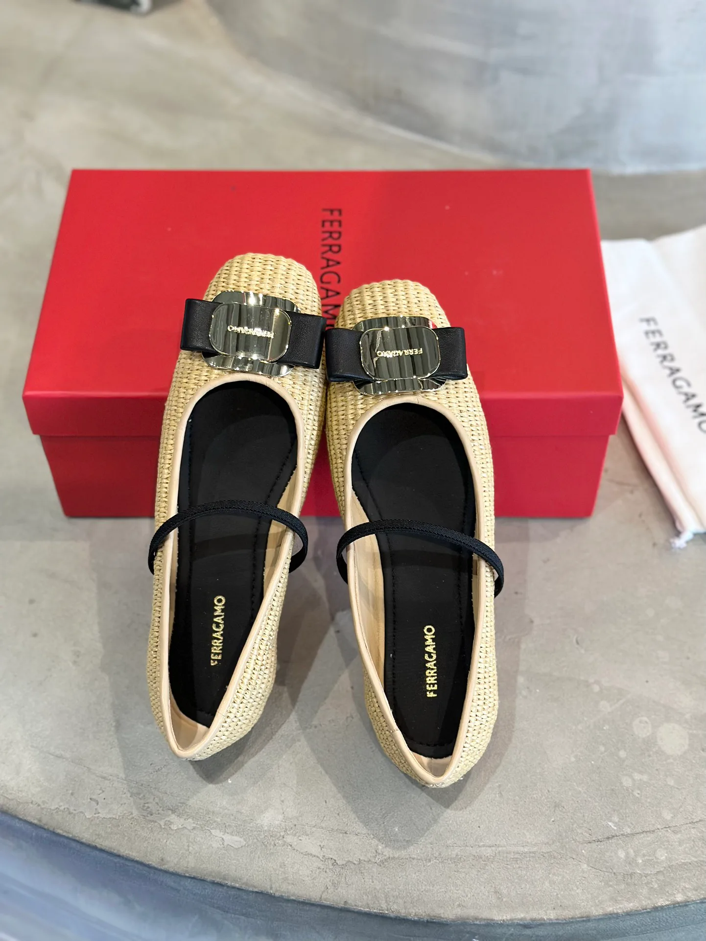 Балетки Женские Salvatore Ferragamo 13600370