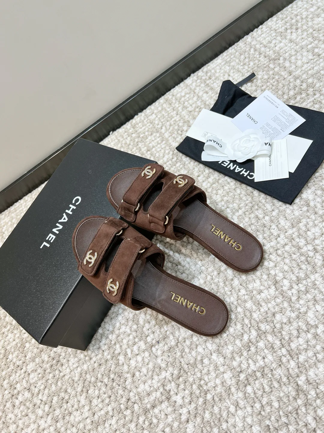 Шлепанцы Женские Chanel 15328866