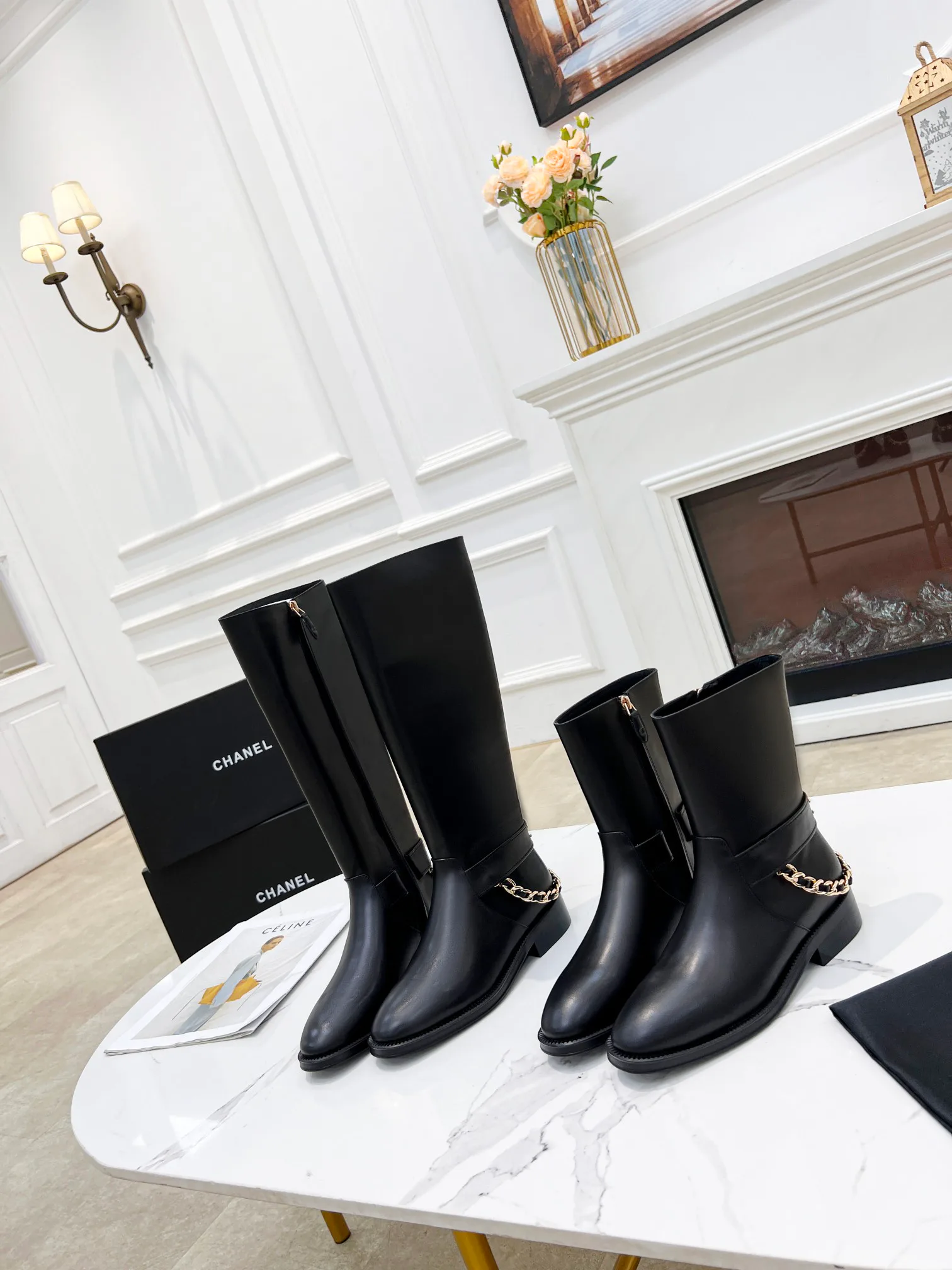 Сапоги Женские Chanel 88867