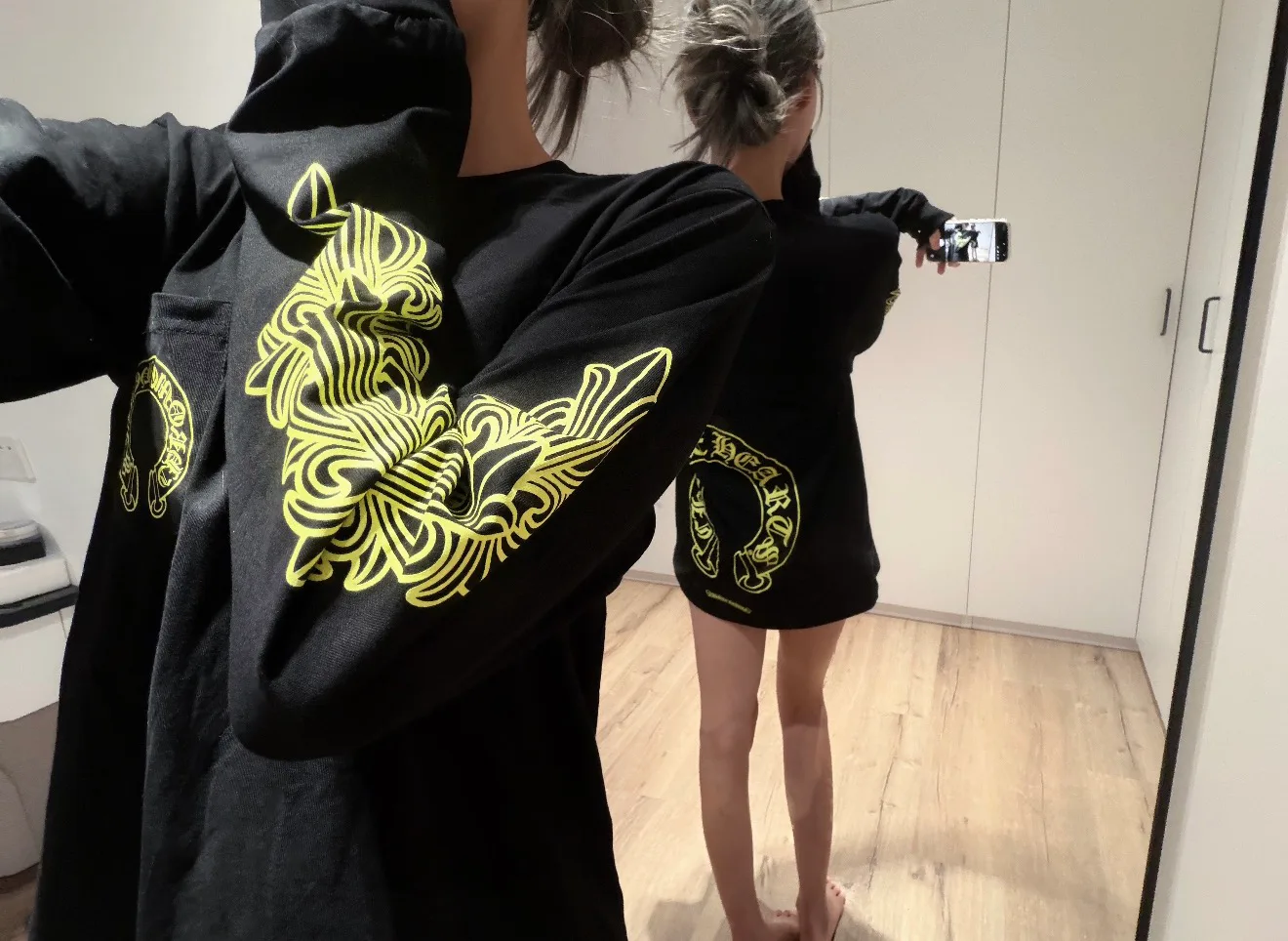 Футболки Женские Chrome Hearts 17941380
