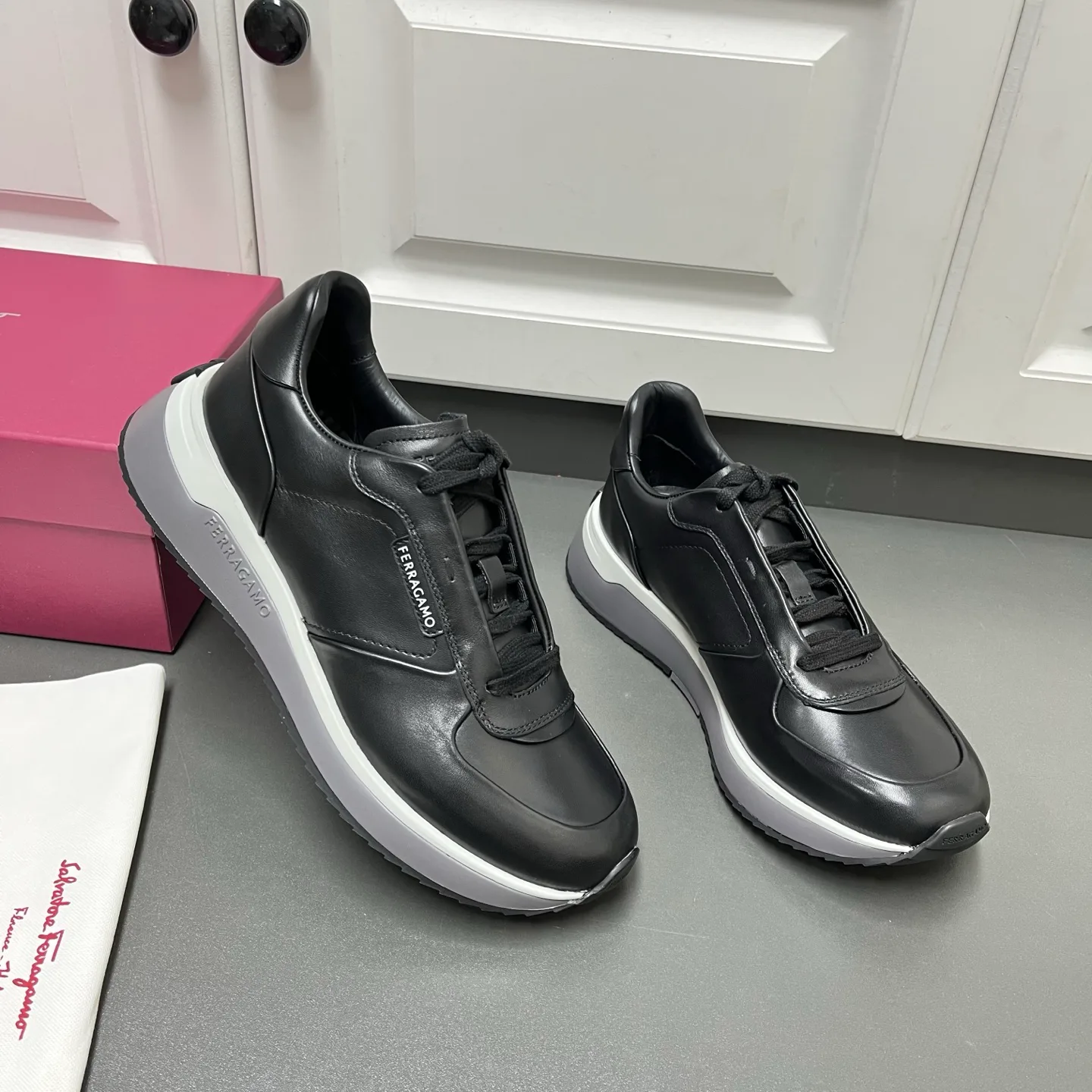 Кроссовки Мужские Salvatore Ferragamo 3369659