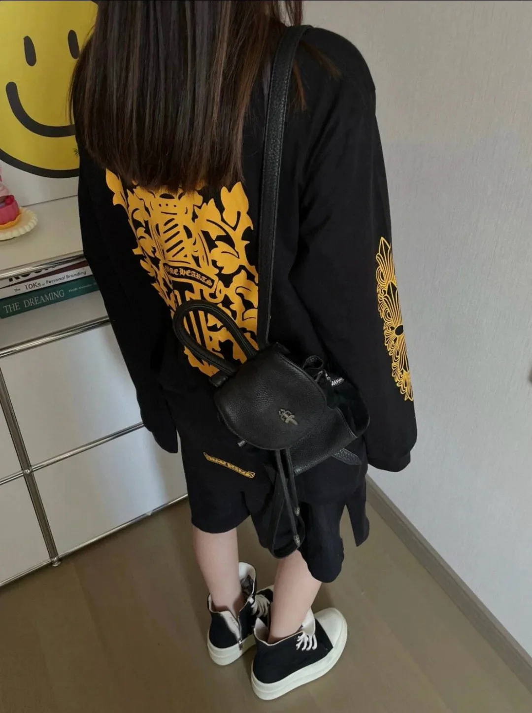 Лонгсливы Мужские Chrome Hearts 11399344