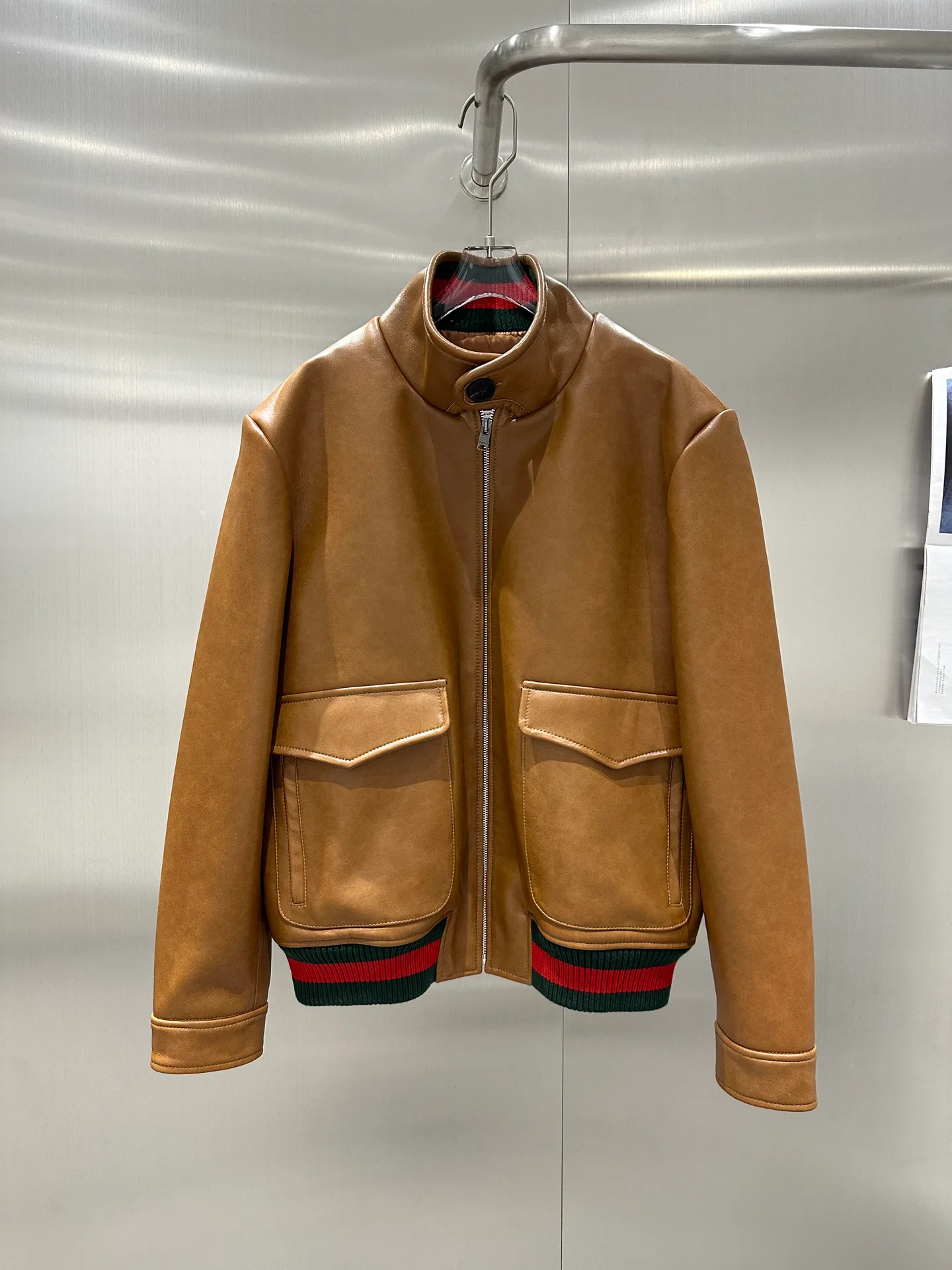 Кожаные Куртки И Дублёнки Мужские Gucci 11181064