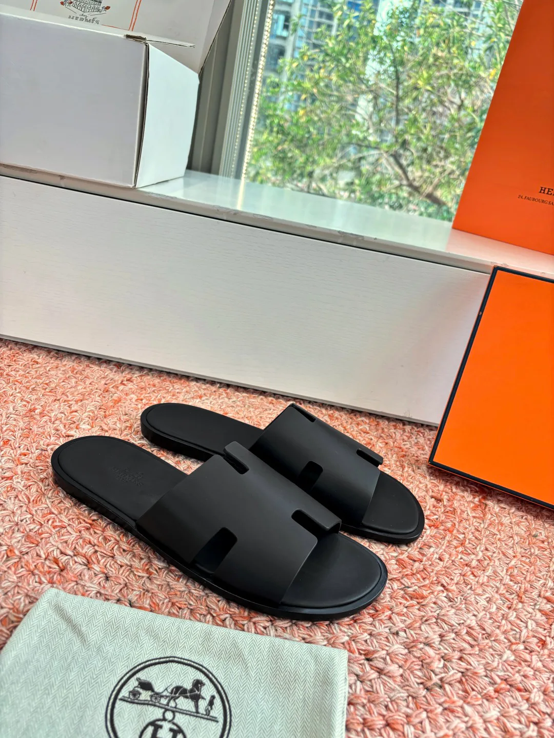 Шлепанцы Мужские Hermes 954112