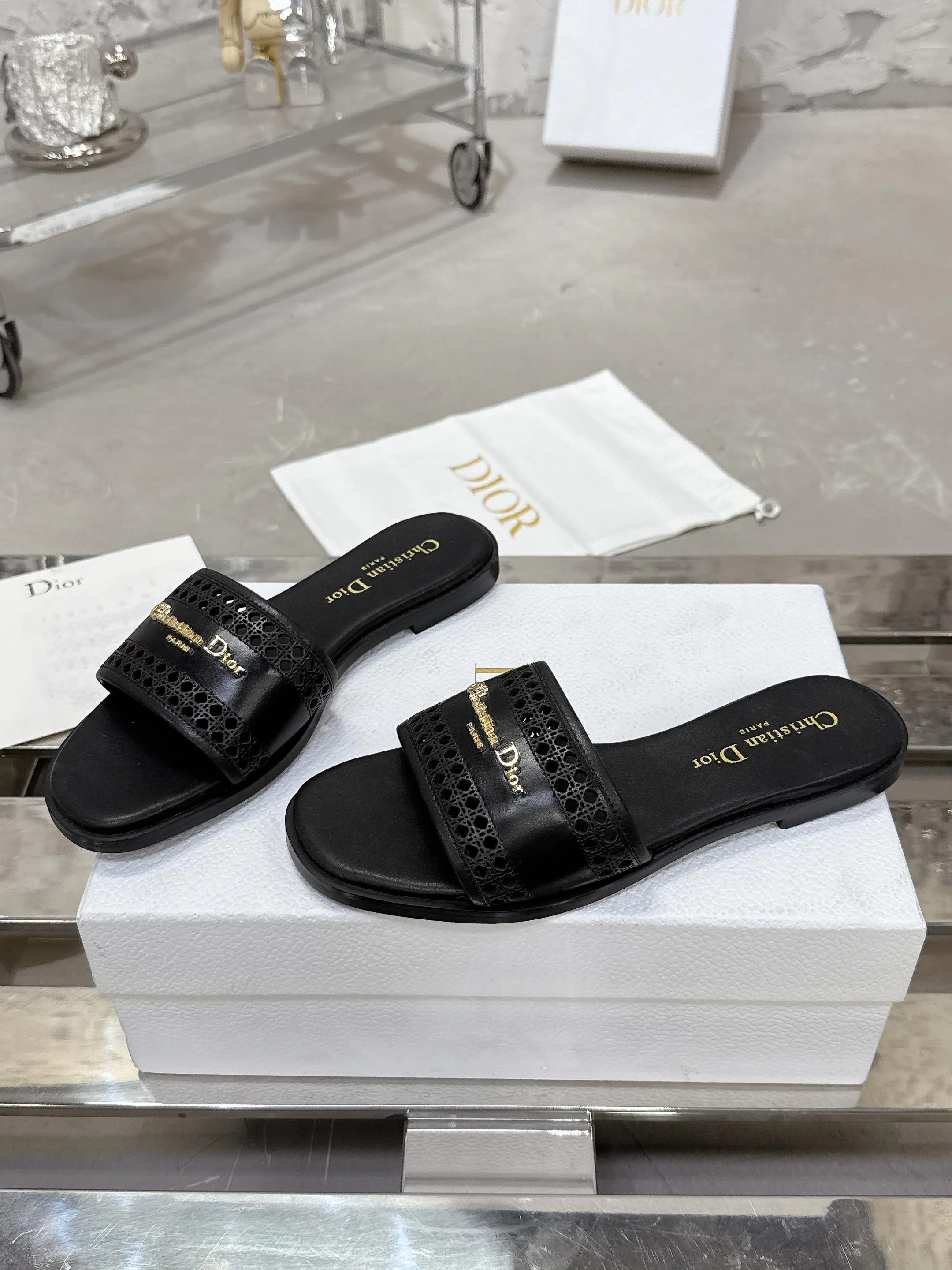 Шлепанцы Женские Christian Dior 14011