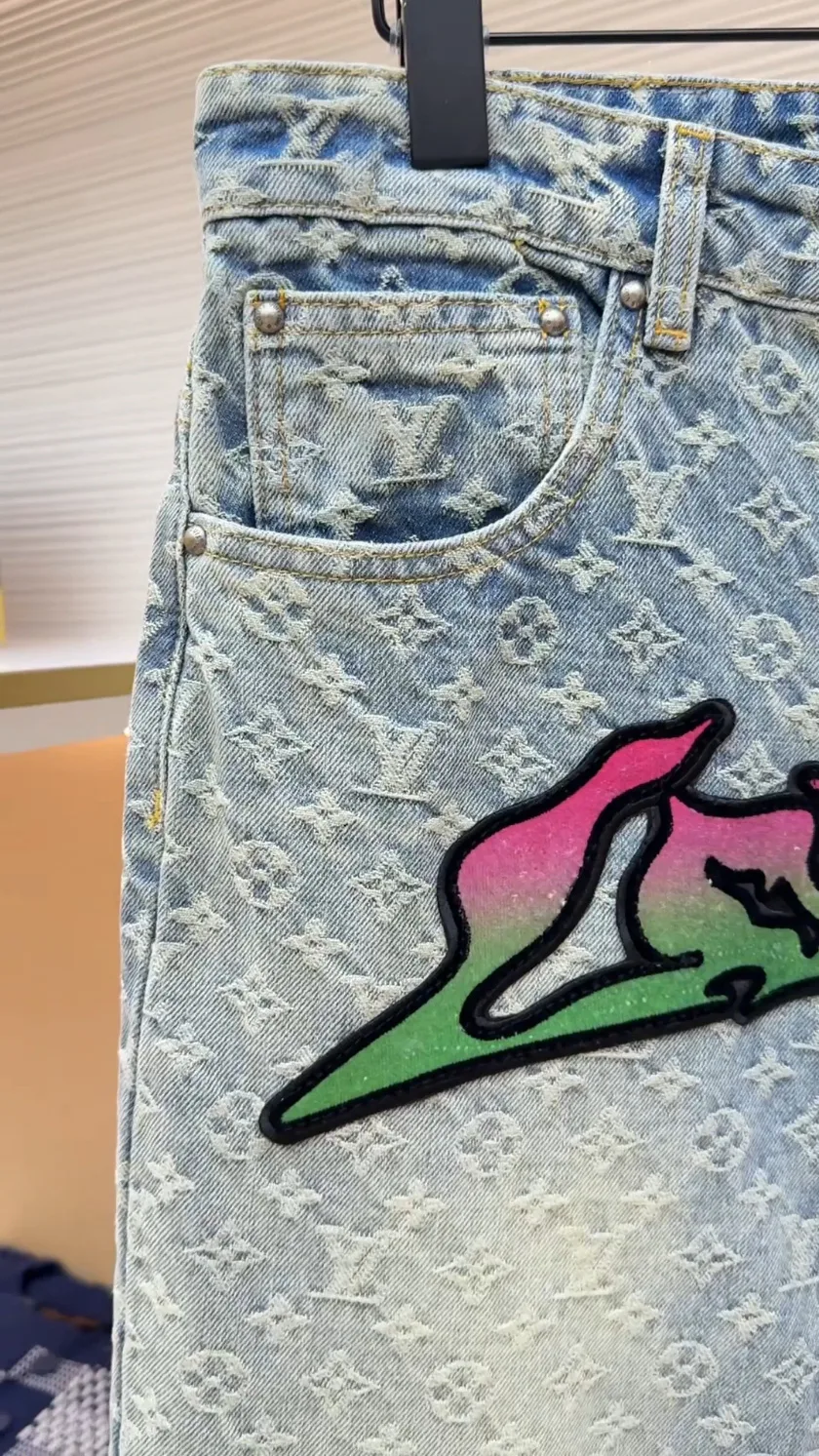 Джинсы Мужские Louis Vuitton 8973457