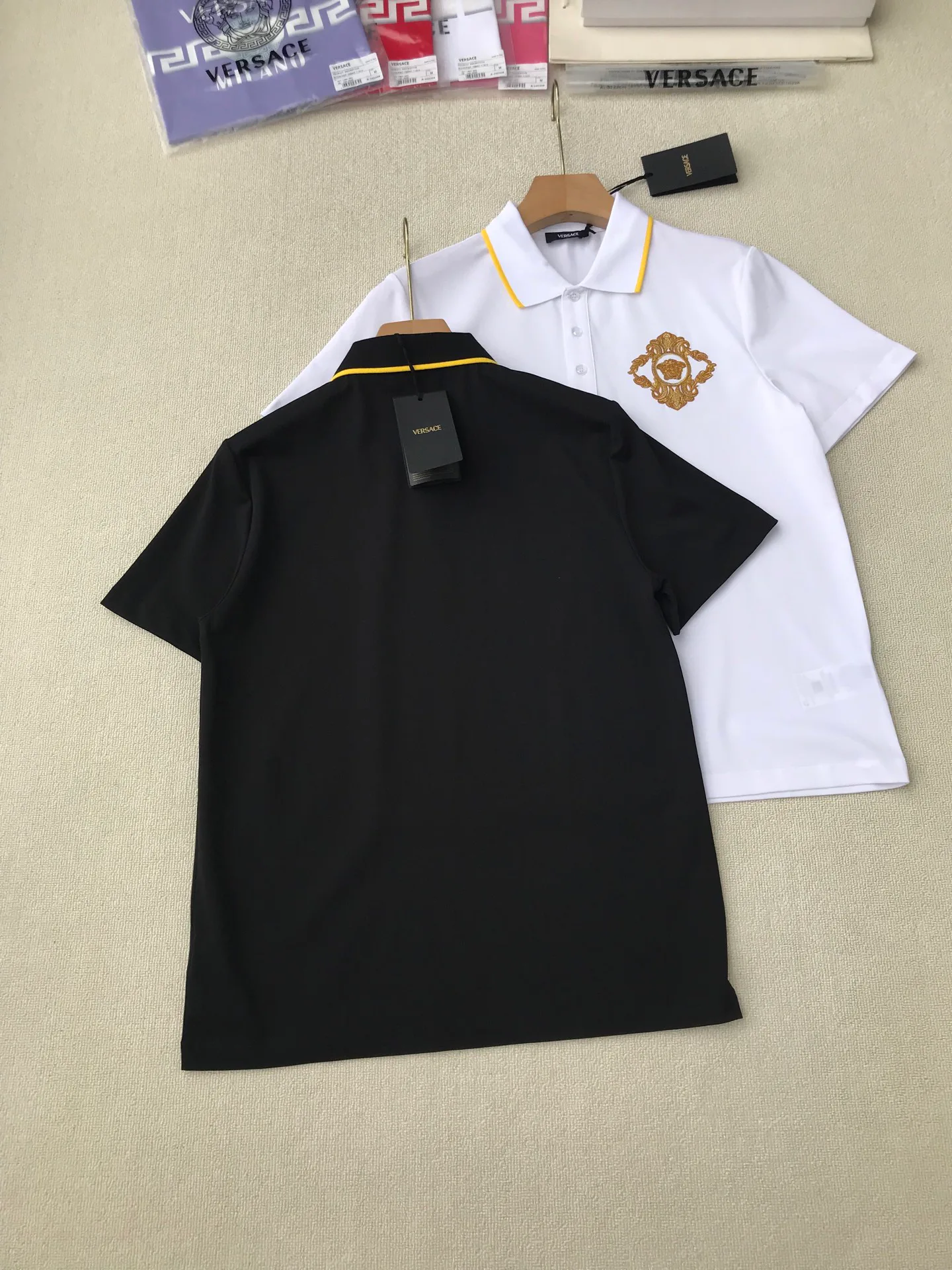 Рубашки Мужские Versace 12635208