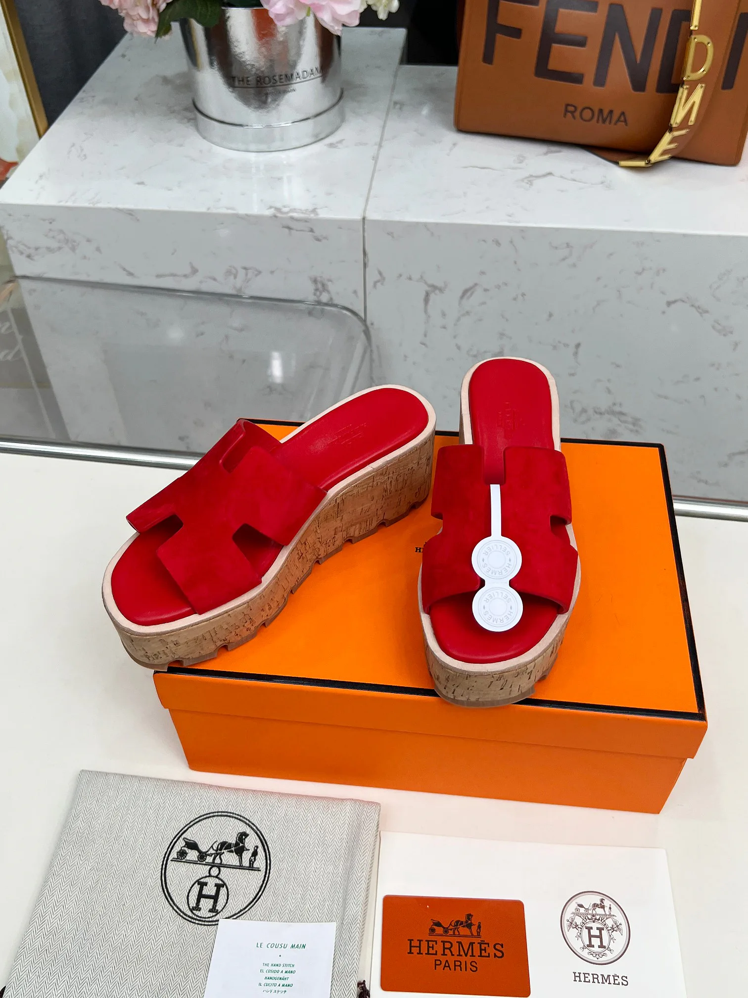 Босоножки Женские Hermes 482084