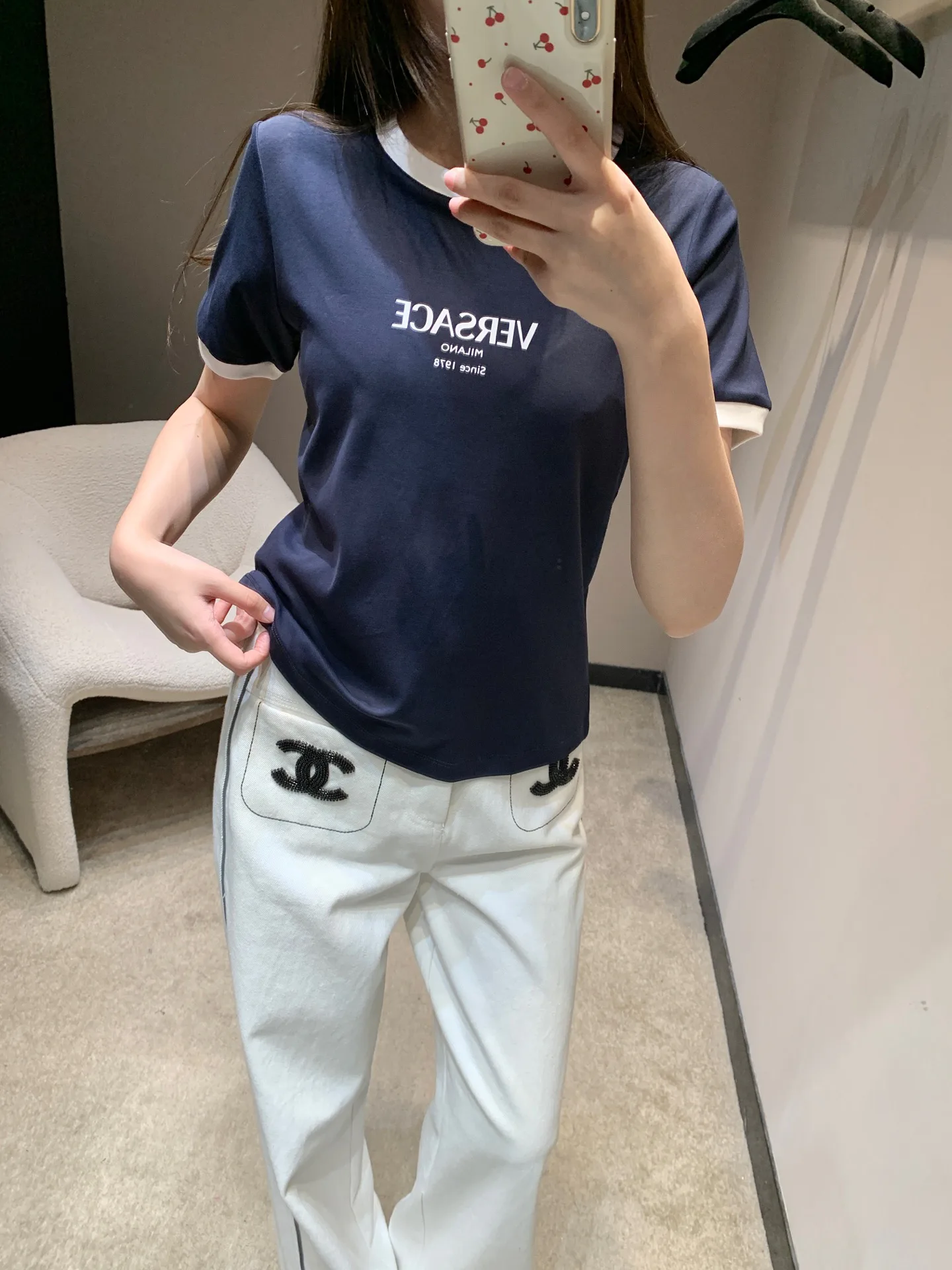 Футболки Женские Versace 5068484