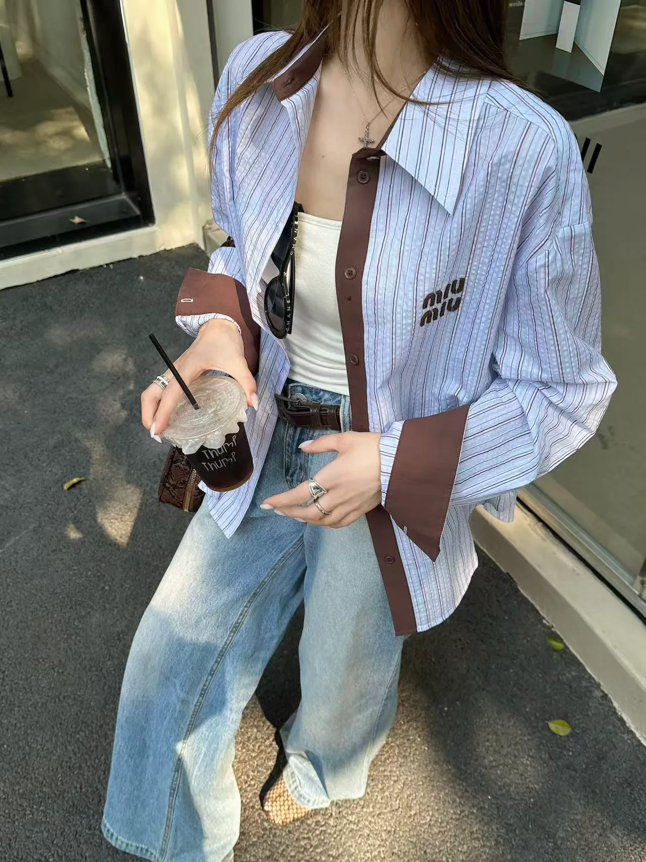 Рубашки Женские Miu Miu 5050991