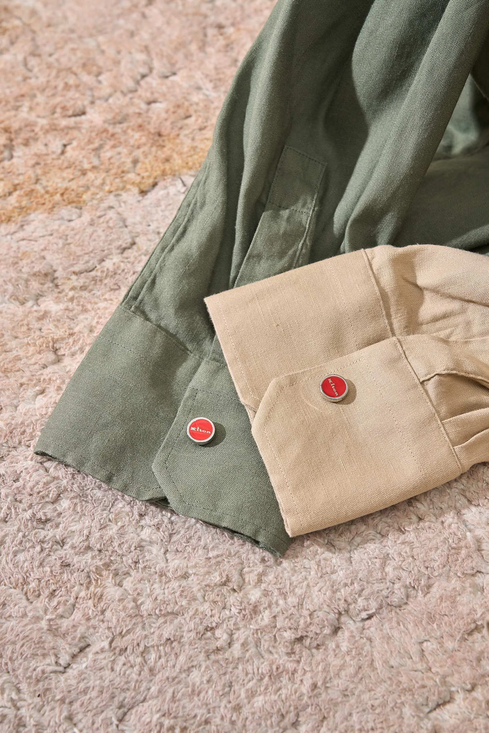 Рубашки Мужские Kiton 11705928