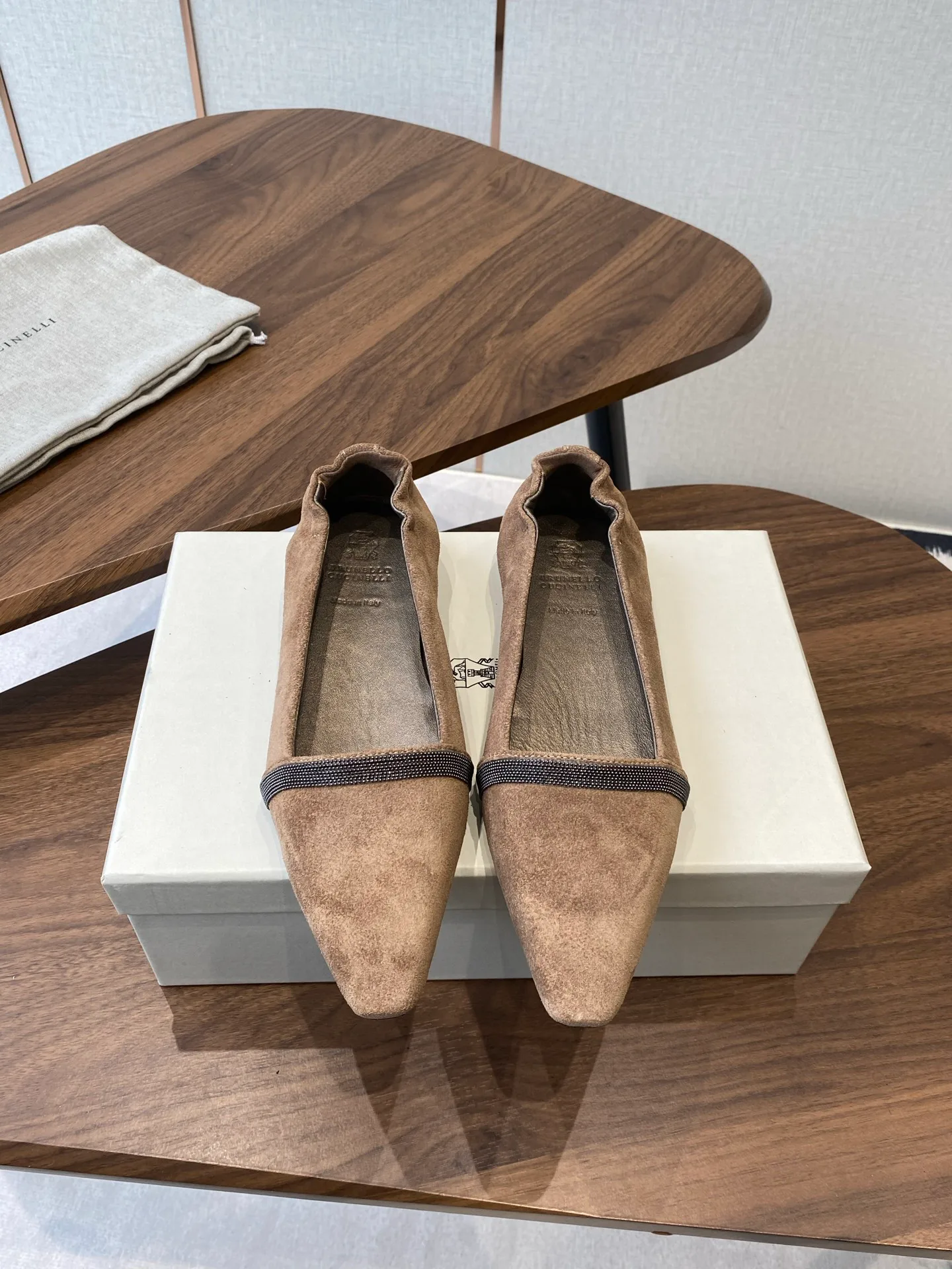 Балетки Женские Brunello Cucinelli 65879