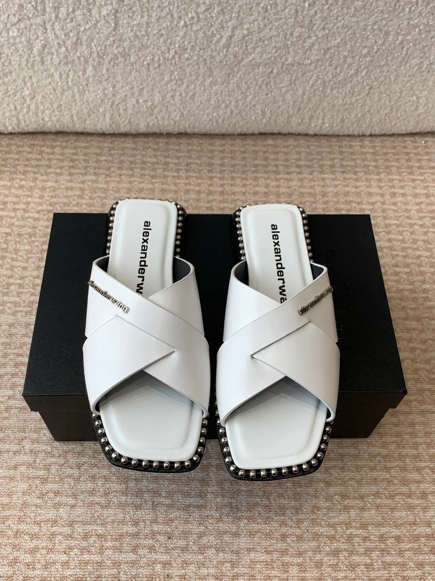 Шлепанцы Женские Alexander Wang 13752