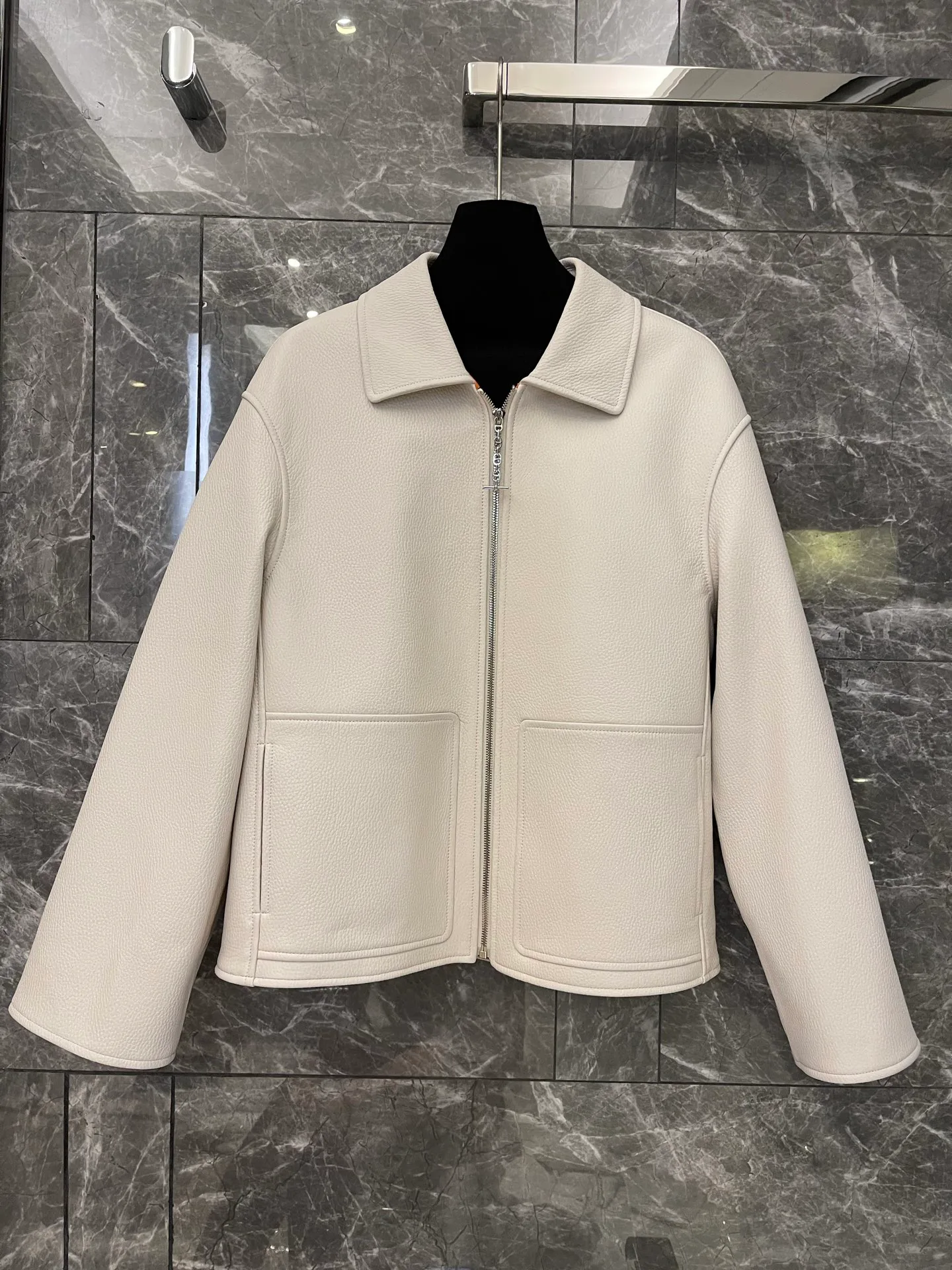 Кожаные Куртки И Дублёнки Женские Hermes 1805909