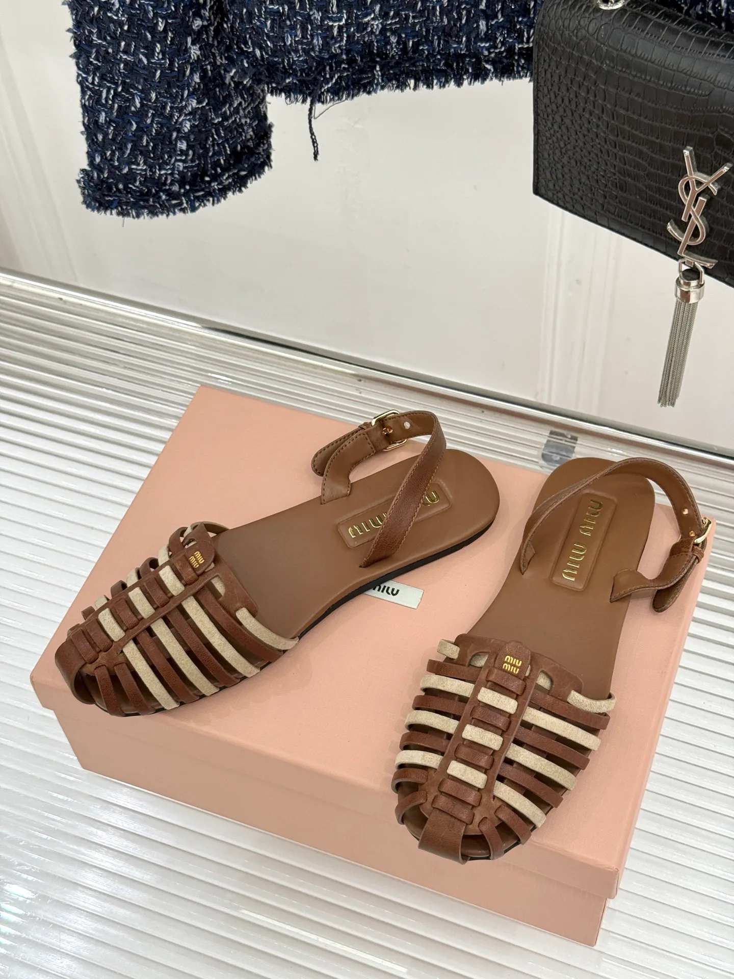 Босоножки Женские Miu Miu 11733670