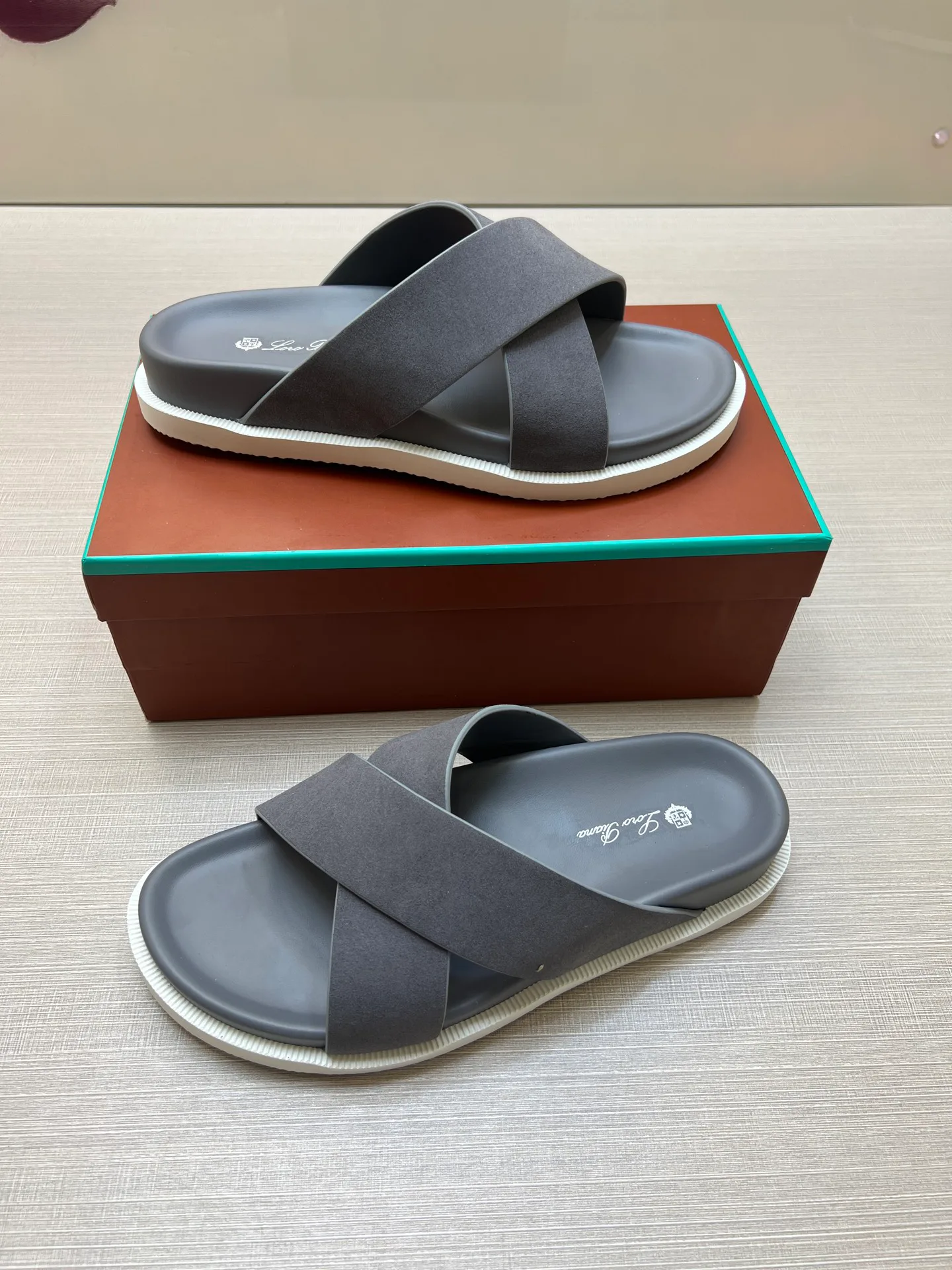 Шлепанцы Мужские Loro Piana 17467070