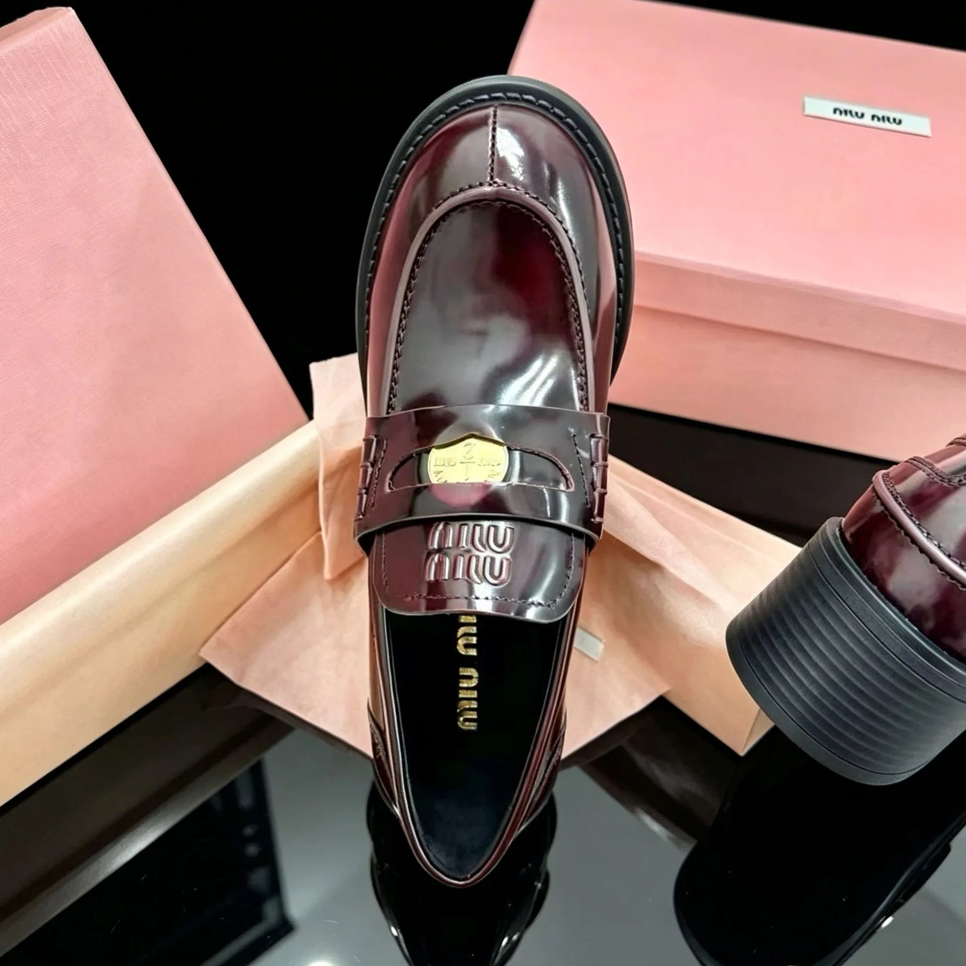 Лоферы И Мокасины Женские Miu Miu 18703350
