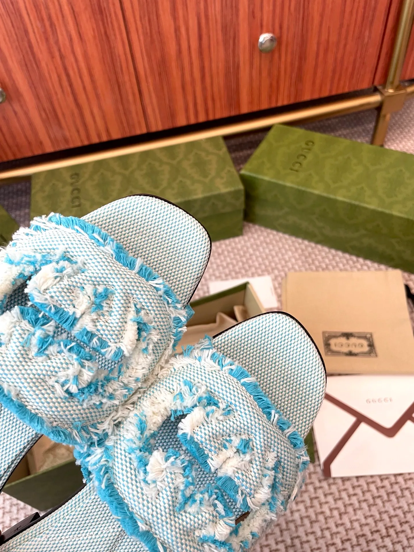 Шлепанцы Женские Gucci 32253