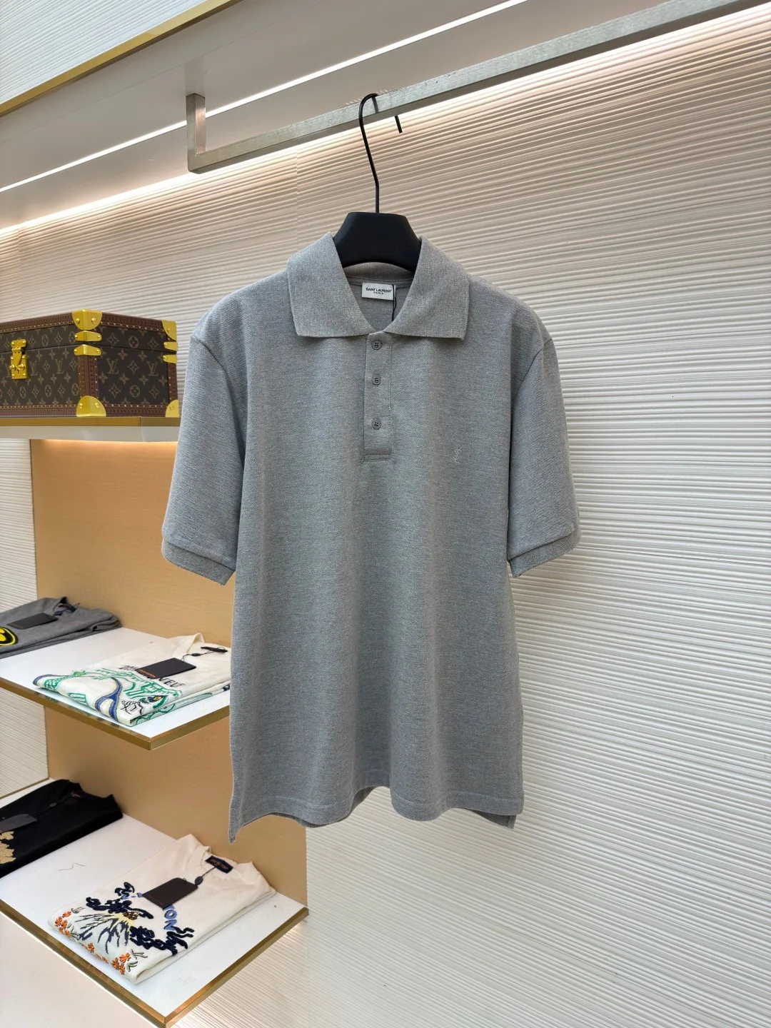 Рубашки Мужские Saint Laurent 5405658