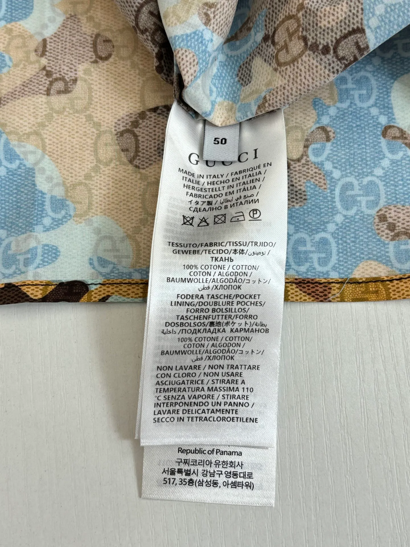 Рубашки Мужские Gucci 11445750